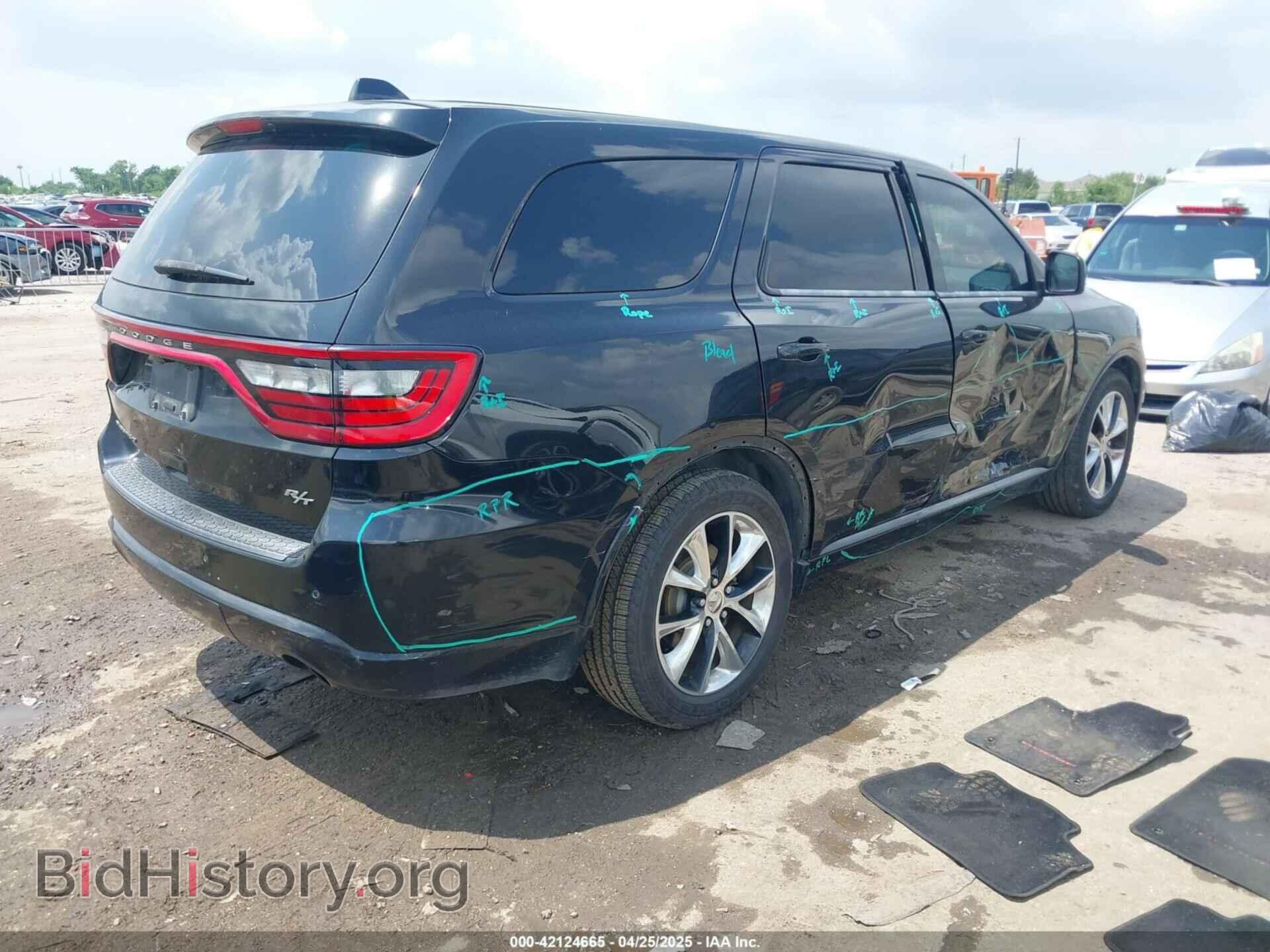 2014 DODGE DURANGO - VIN: 1C4SDHCT6EC975156 - Фото 4