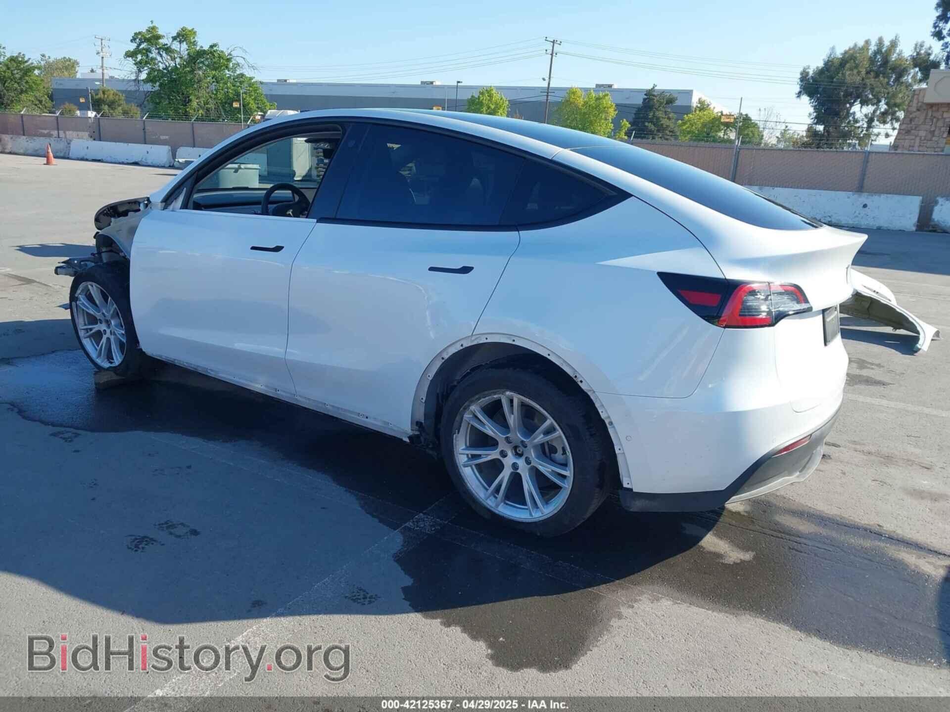 2021 TESLA MODEL Y - VIN: 5YJYGAEE6MF281799 - Фото 3