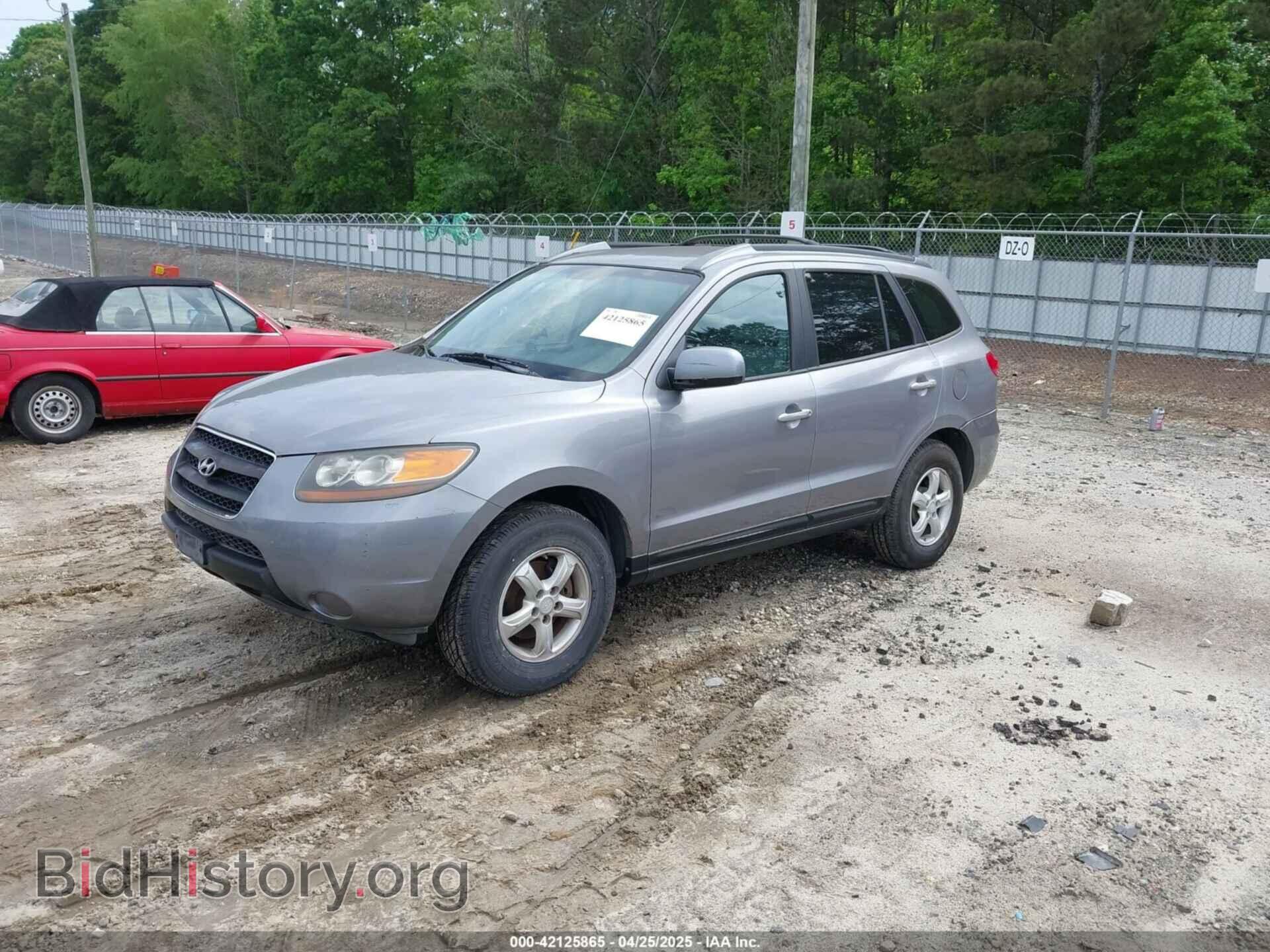 2007 HYUNDAI SANTA FE - VIN: 5NMSG13D27H094837 - Фото 2