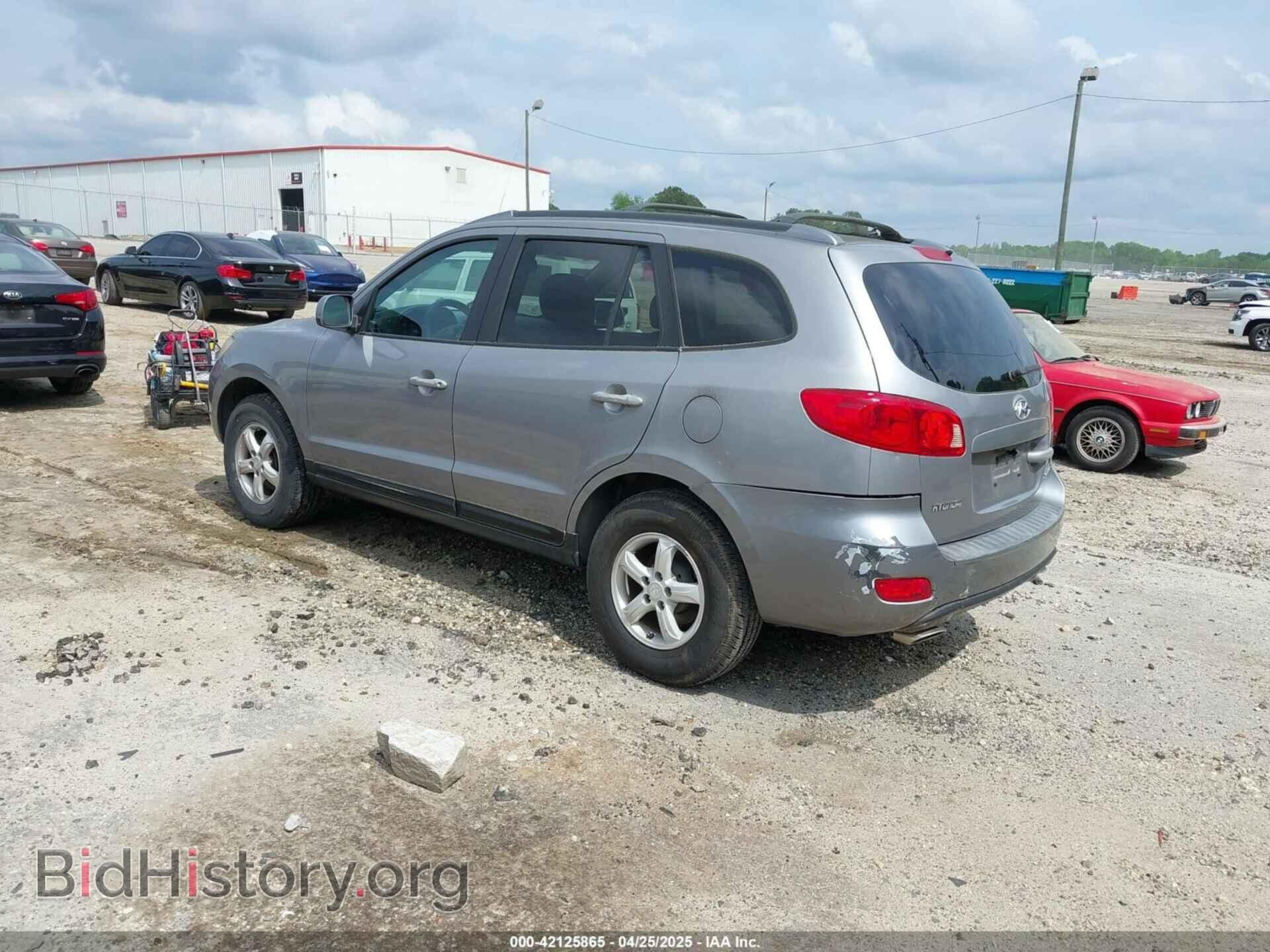 2007 HYUNDAI SANTA FE - VIN: 5NMSG13D27H094837 - Фото 3