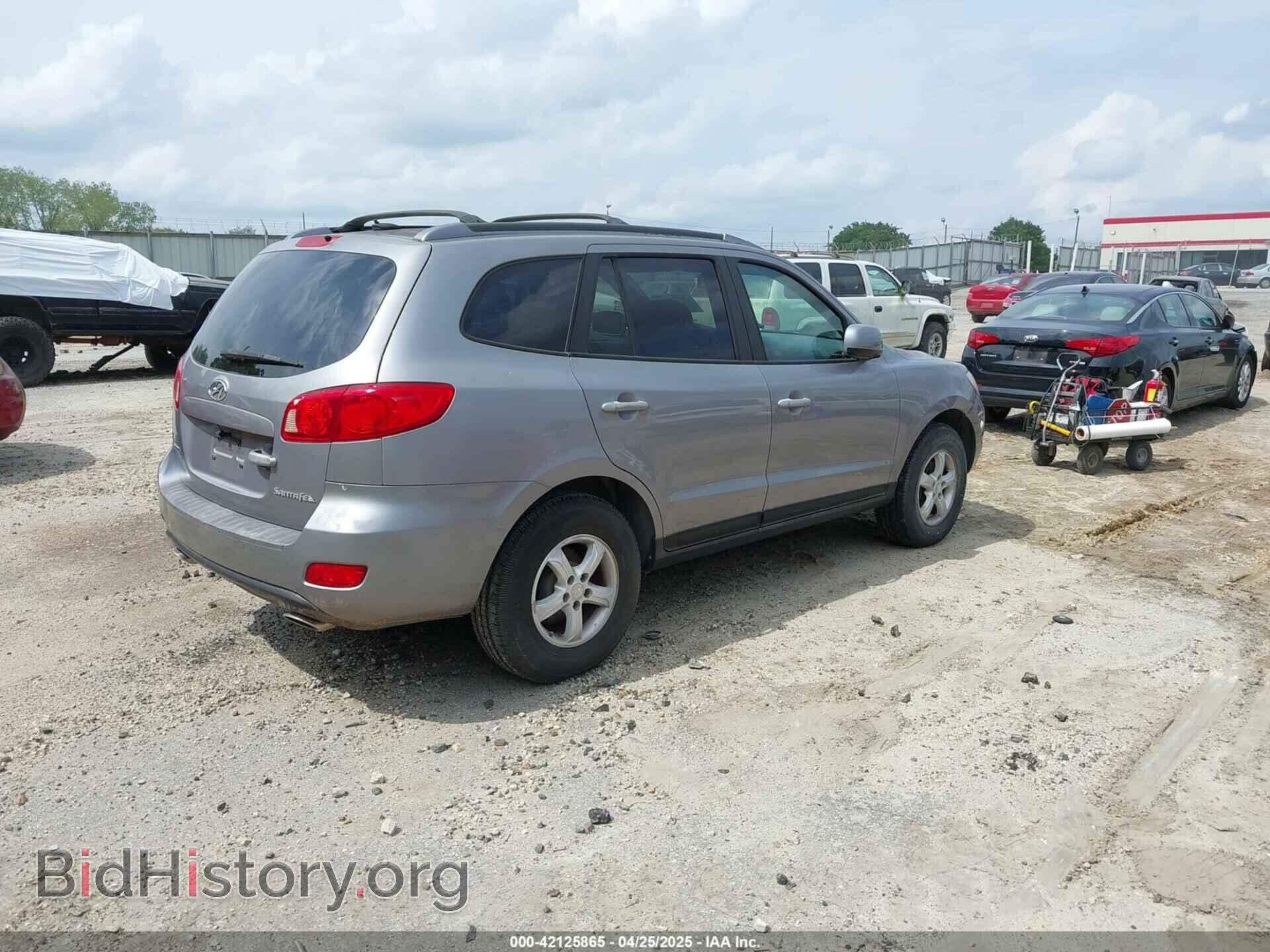 2007 HYUNDAI SANTA FE - VIN: 5NMSG13D27H094837 - Фото 4