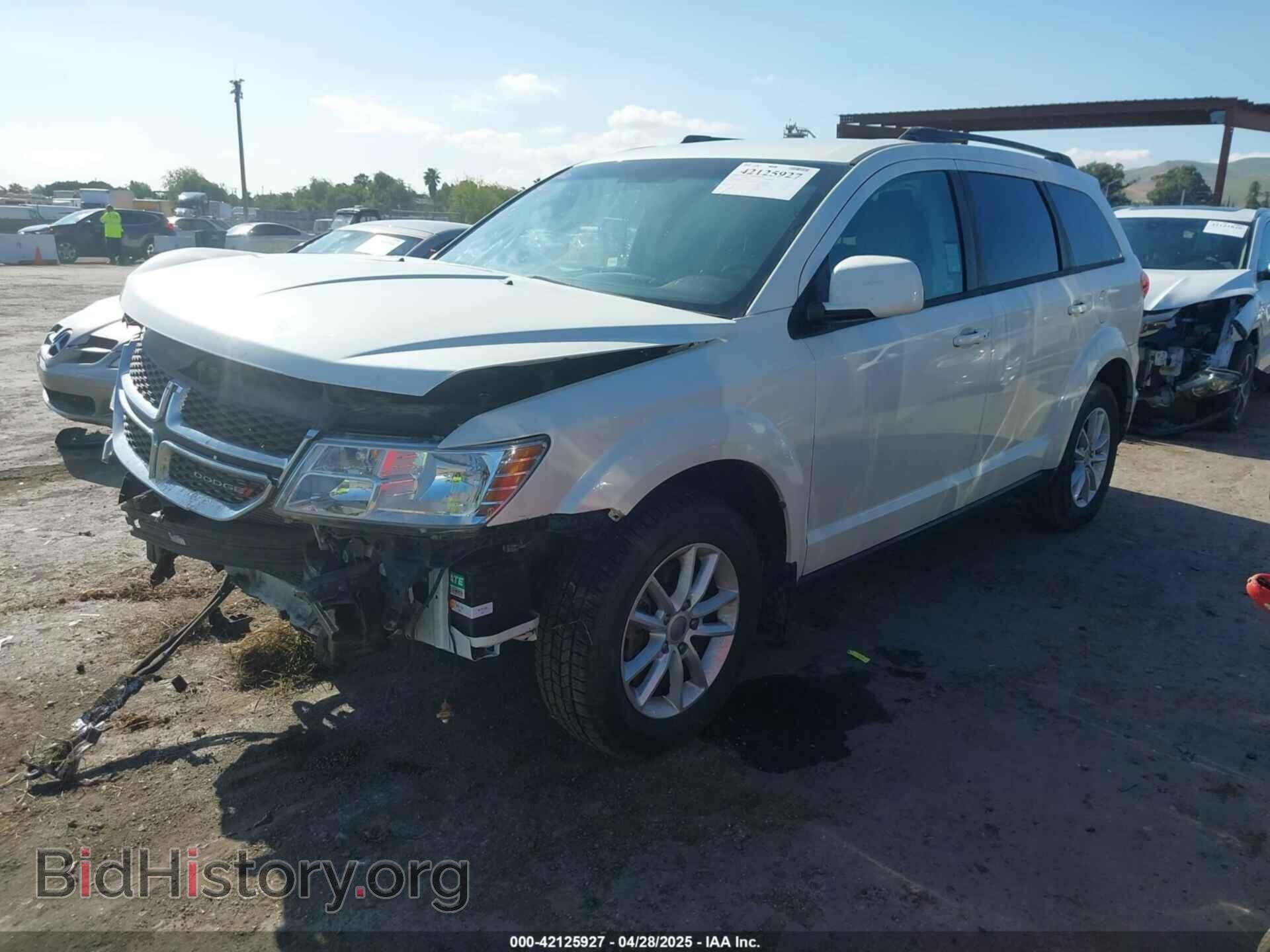 2016 DODGE JOURNEY - VIN: 3C4PDCBG2GT173997 - Фото 2