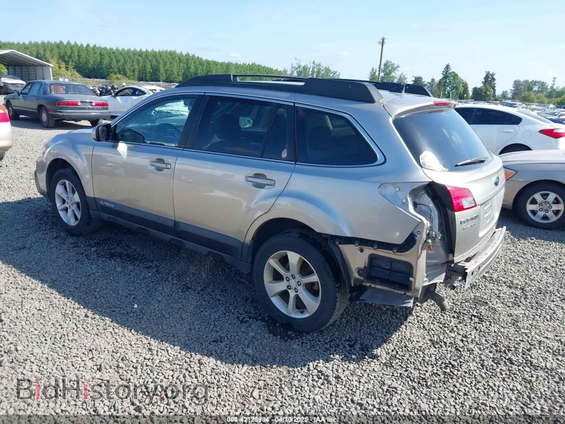 2014 SUBARU OUTBACK - VIN: 4S4BRBCC4E3201983 - Фото 3