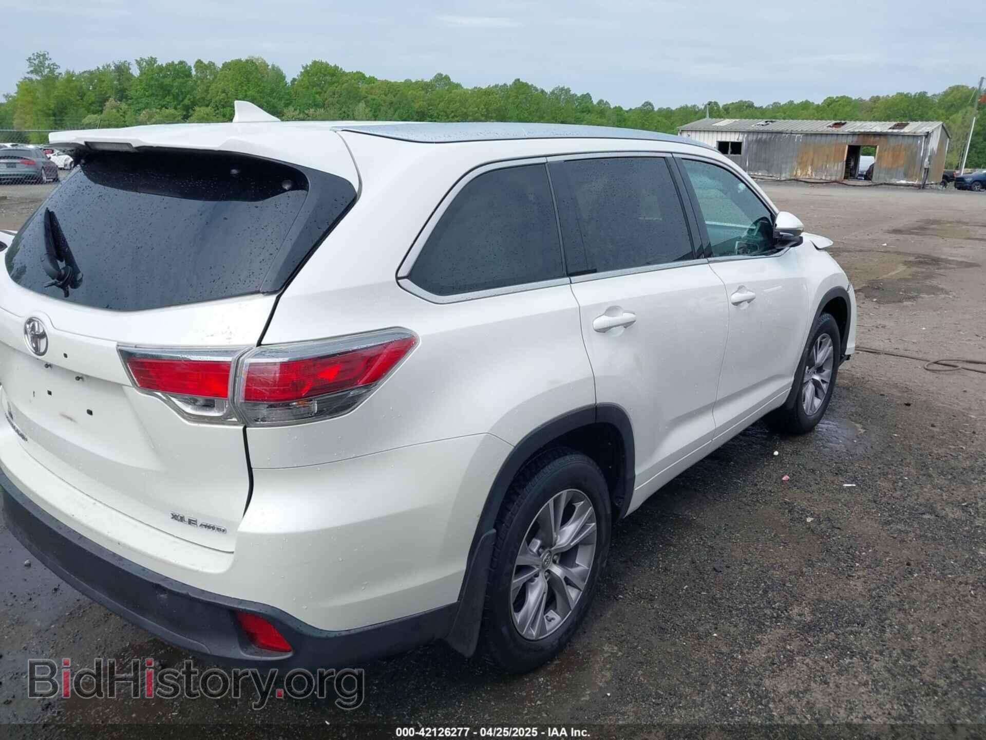 2015 TOYOTA HIGHLANDER - VIN: 5TDJKRFH2FS131663 - Фото 4