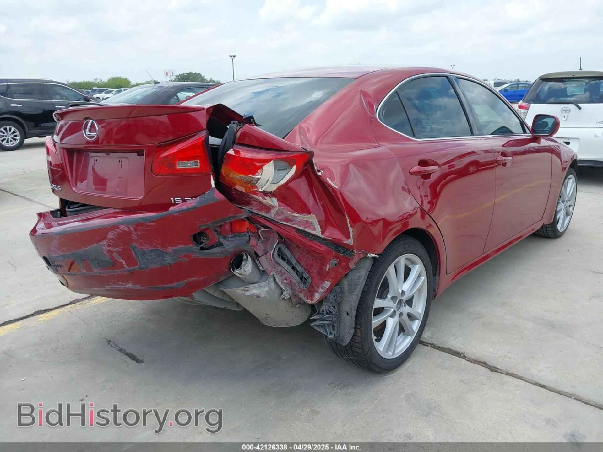 2006 LEXUS IS 350 - VIN: JTHBE262862006381 - Фото 4