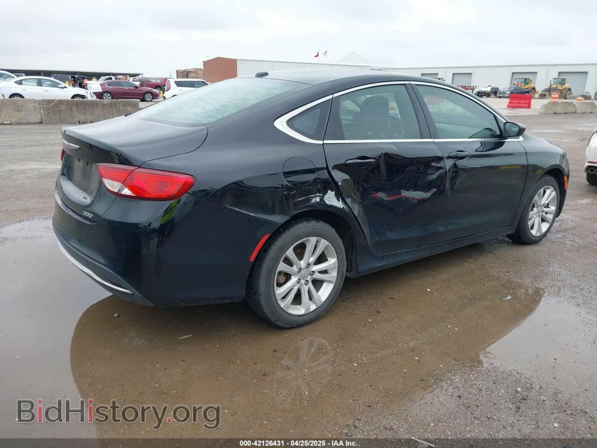 2015 CHRYSLER 200 - VIN: 1C3CCCAB3FN539721 - Фото 4