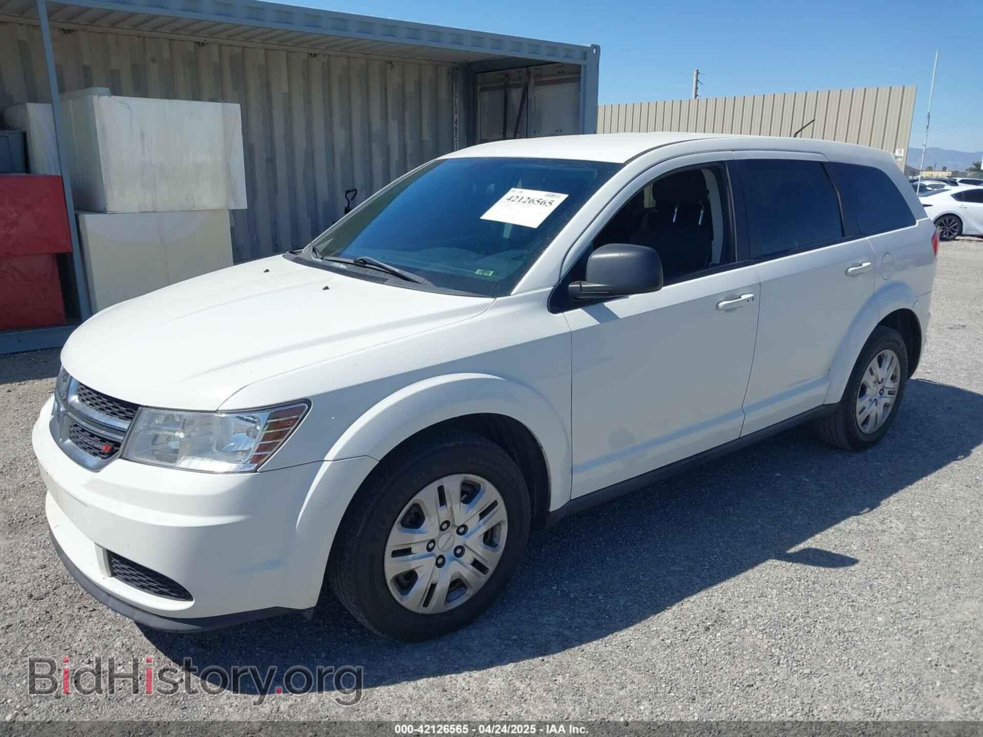 2014 DODGE JOURNEY - VIN: 3C4PDCAB4ET193896 - Фото 2
