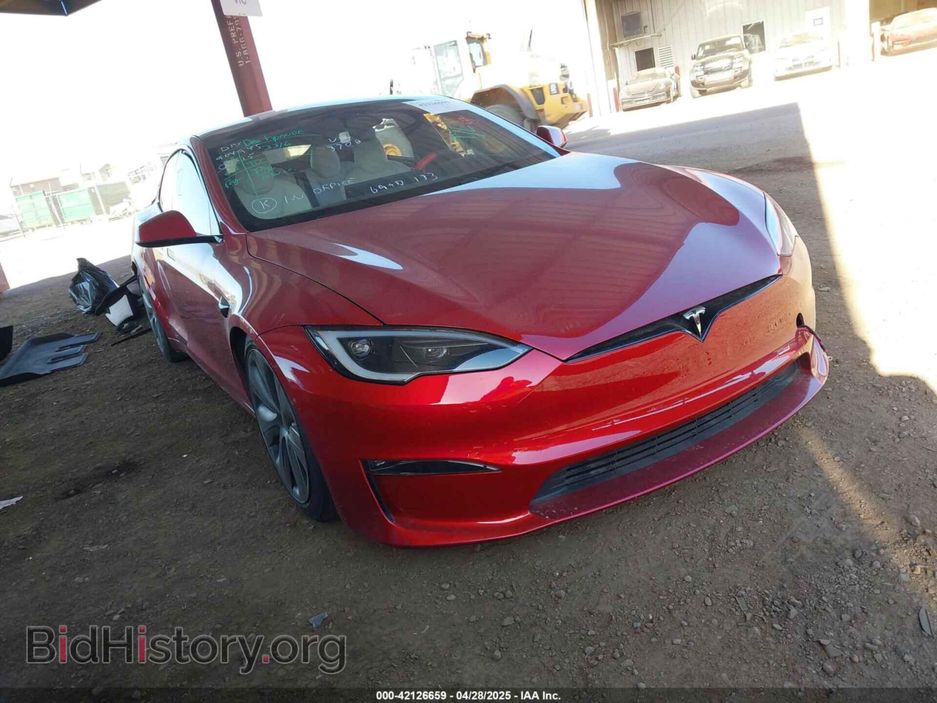 Фотография 5YJSA1E55PF513708 - TESLA MODEL S 2023