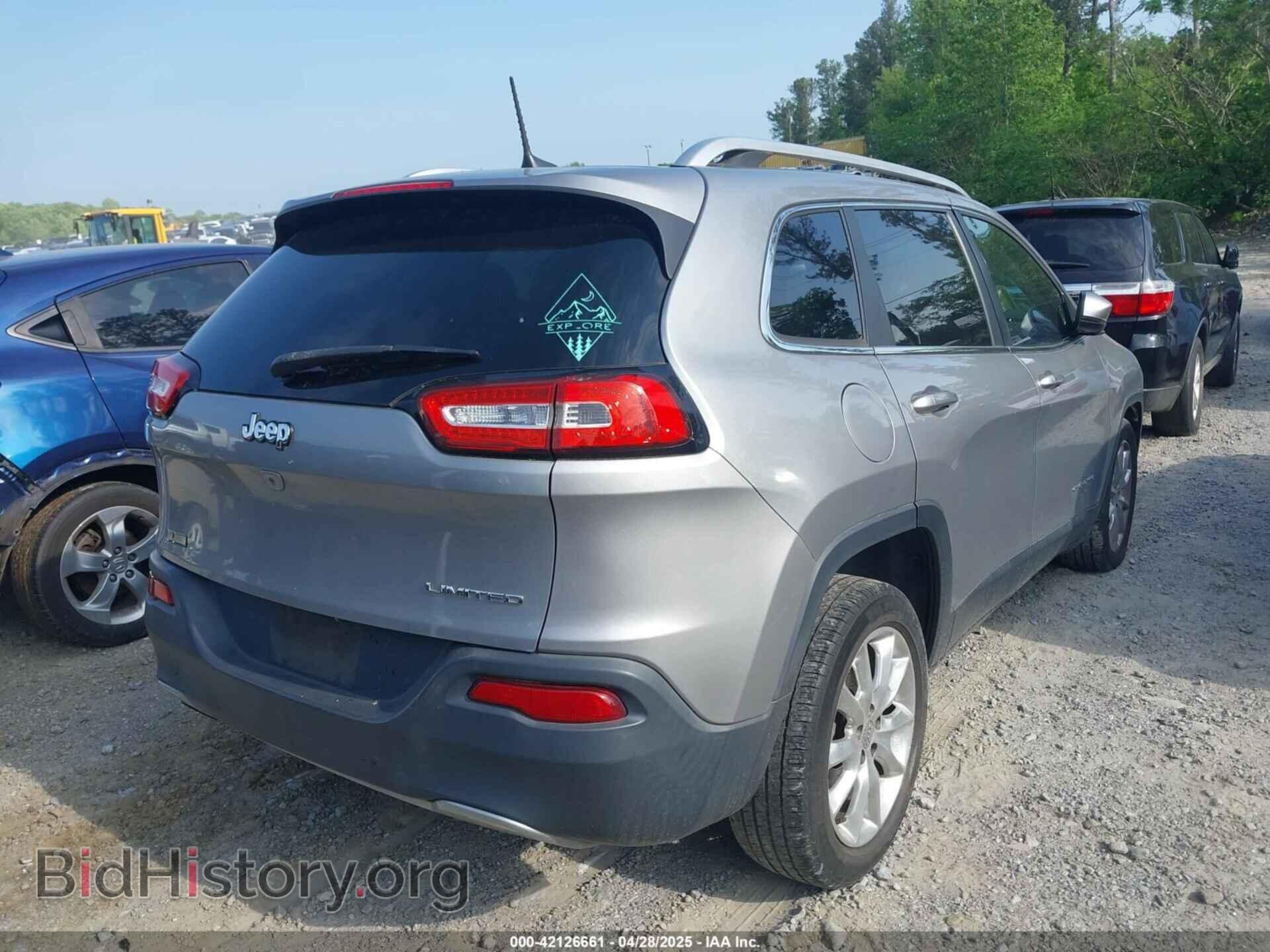 2016 JEEP CHEROKEE - VIN: 1C4PJLDB4GW249496 - Фото 4