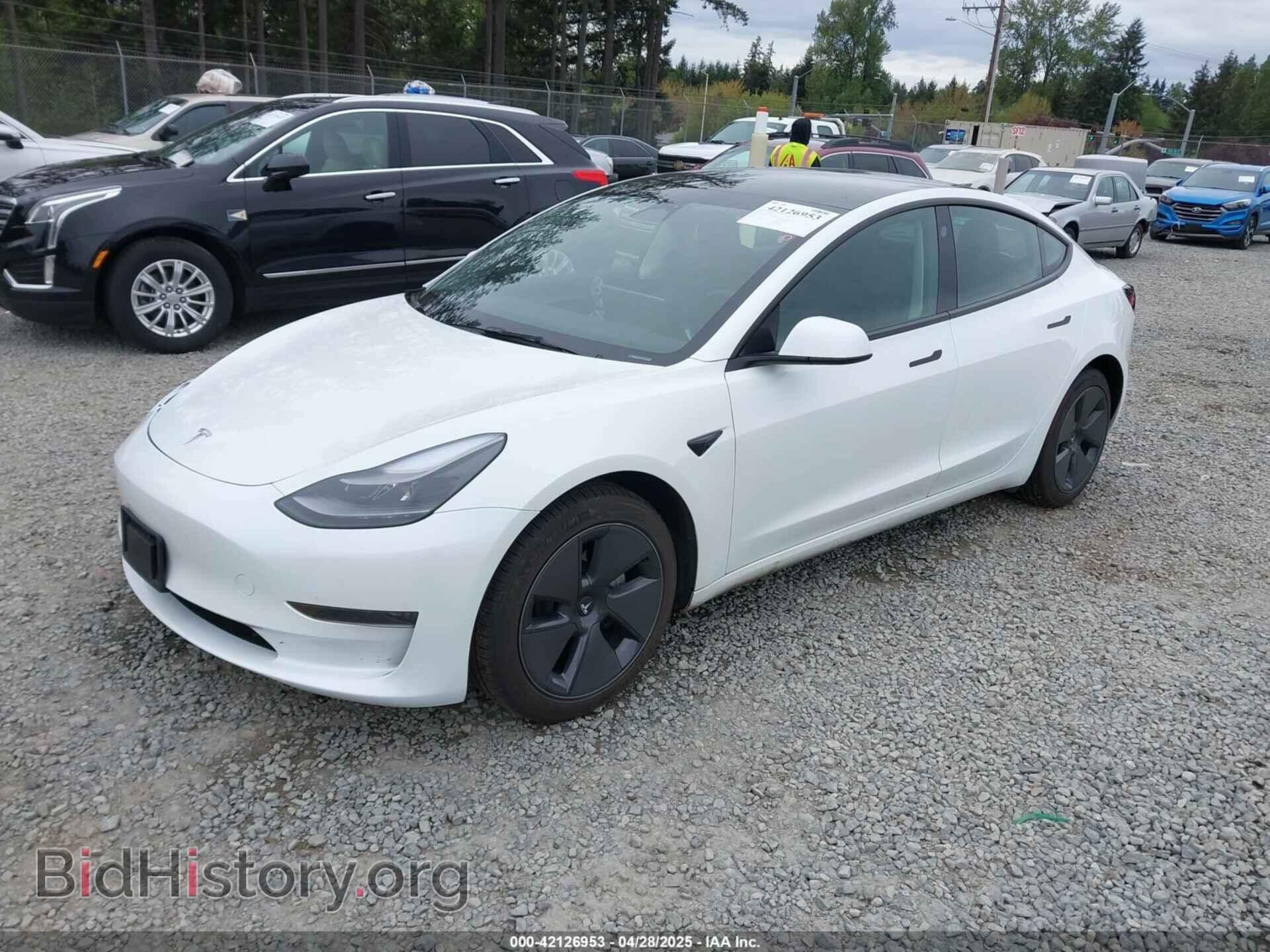 2023 TESLA MODEL 3 - VIN: 5YJ3E1EAXPF611882 - Фото 2
