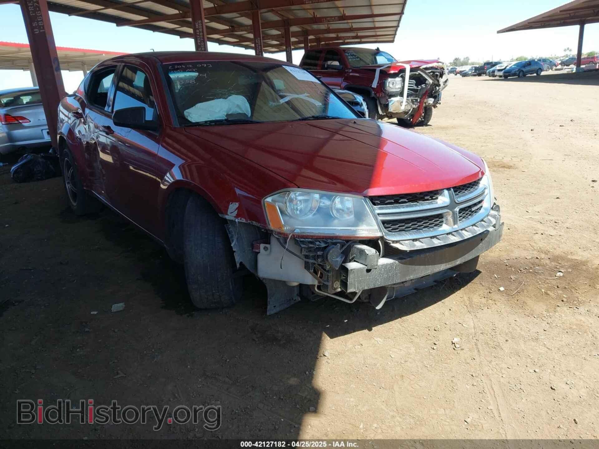 Photo 1C3CDZAB9EN203358 - DODGE AVENGER 2014