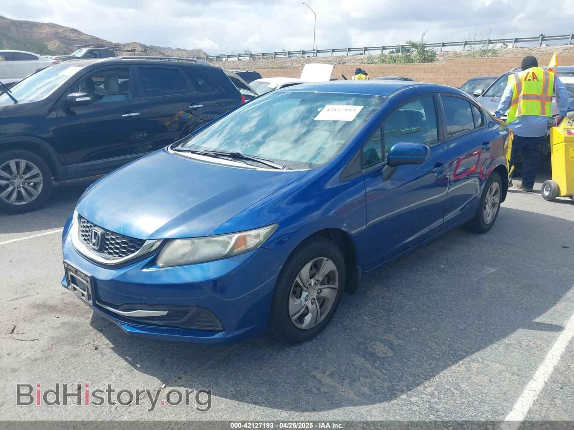 2014 HONDA CIVIC - VIN: 19XFB2F55EE024165 - Фото 2