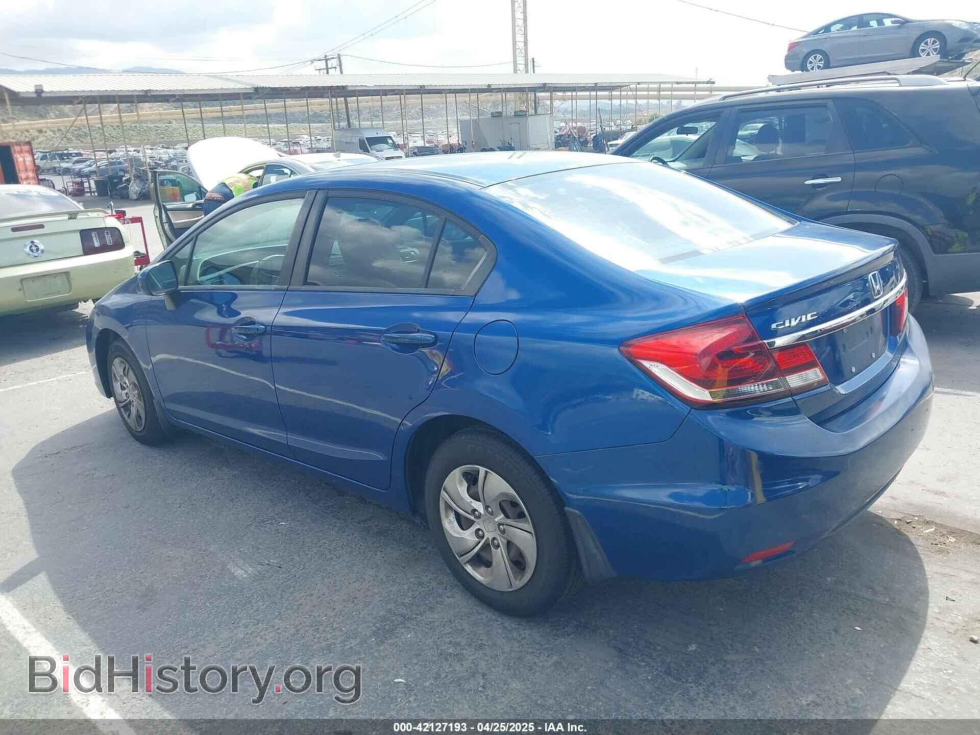 2014 HONDA CIVIC - VIN: 19XFB2F55EE024165 - Фото 3