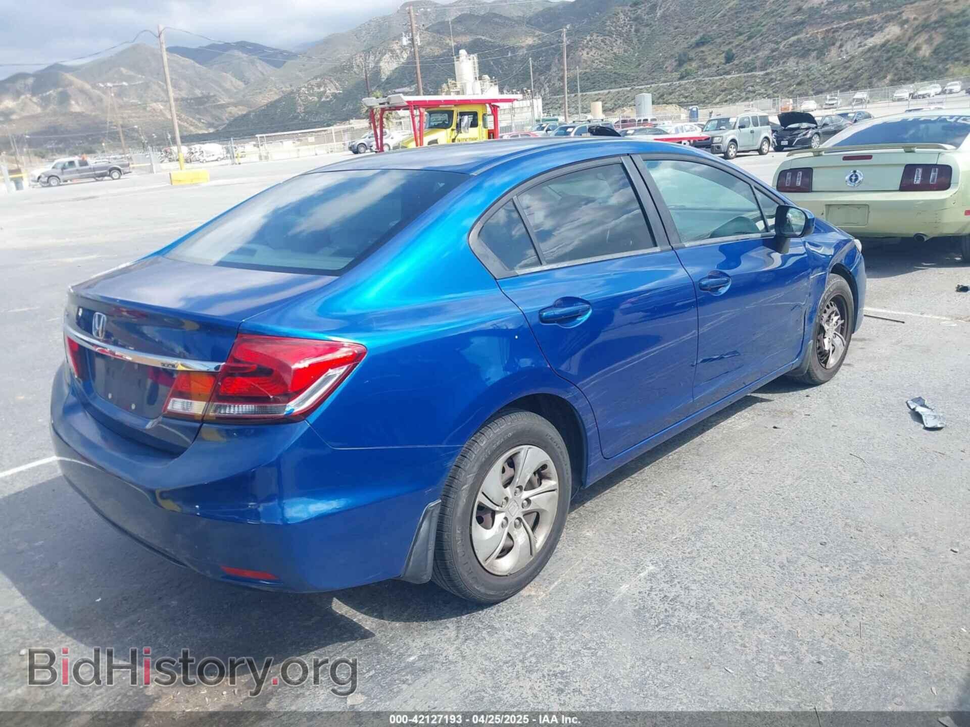 2014 HONDA CIVIC - VIN: 19XFB2F55EE024165 - Фото 4