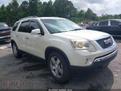 2012 GMC ACADIA SLT-1, белый — VIN 1GKKRRED8CJ232721, IAAI
