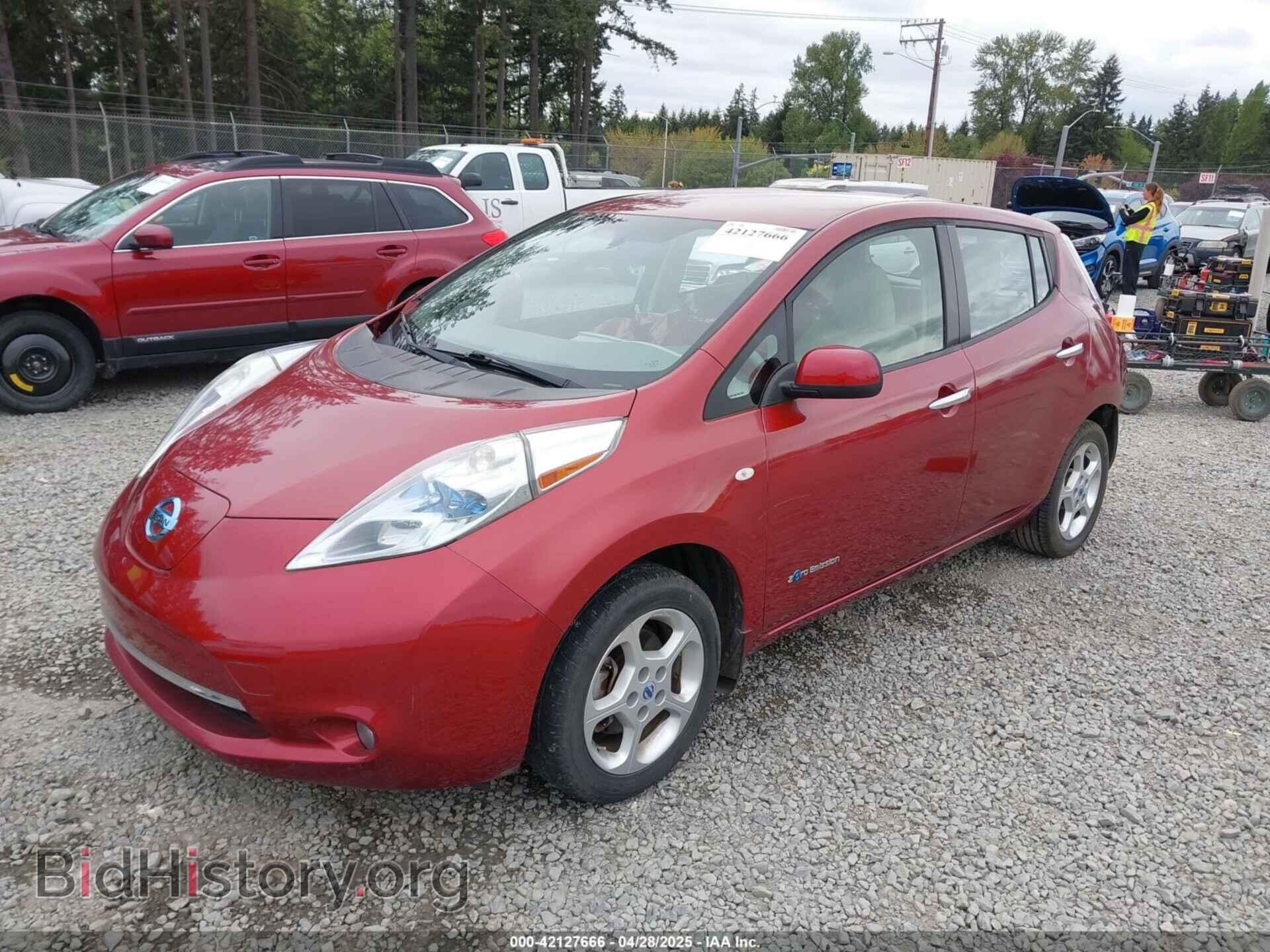 2012 NISSAN LEAF - VIN: JN1AZ0CP7CT026409 - Фото 2