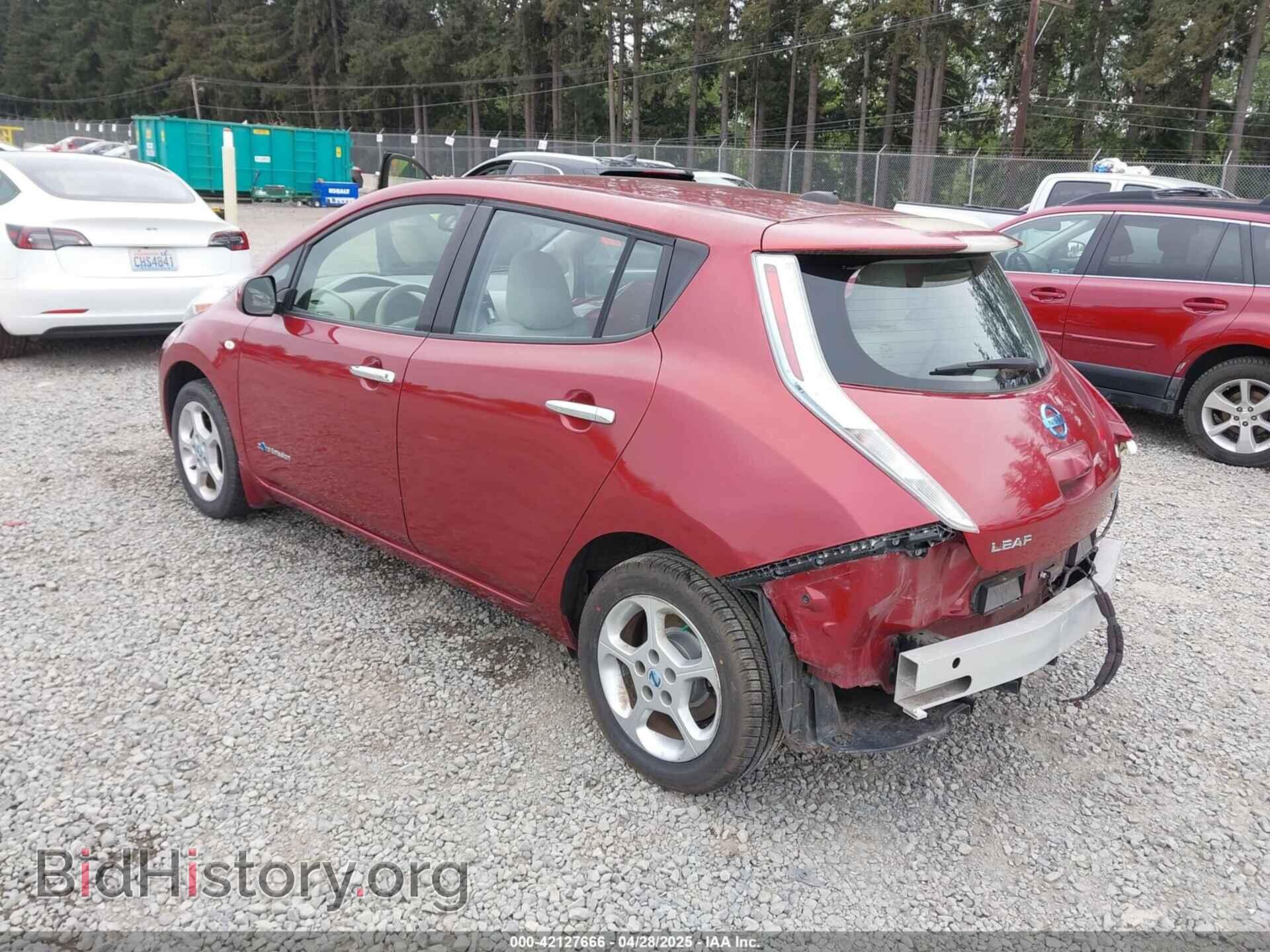 2012 NISSAN LEAF - VIN: JN1AZ0CP7CT026409 - Фото 3