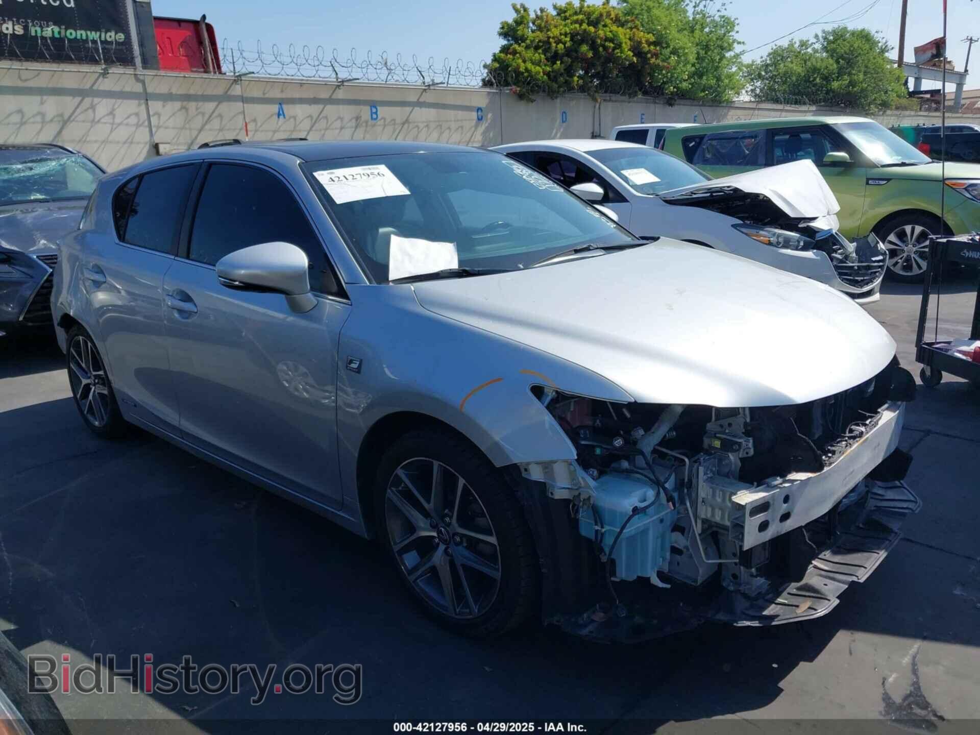 Фотография JTHKD5BH5F2236734 - LEXUS CT 200H 2015