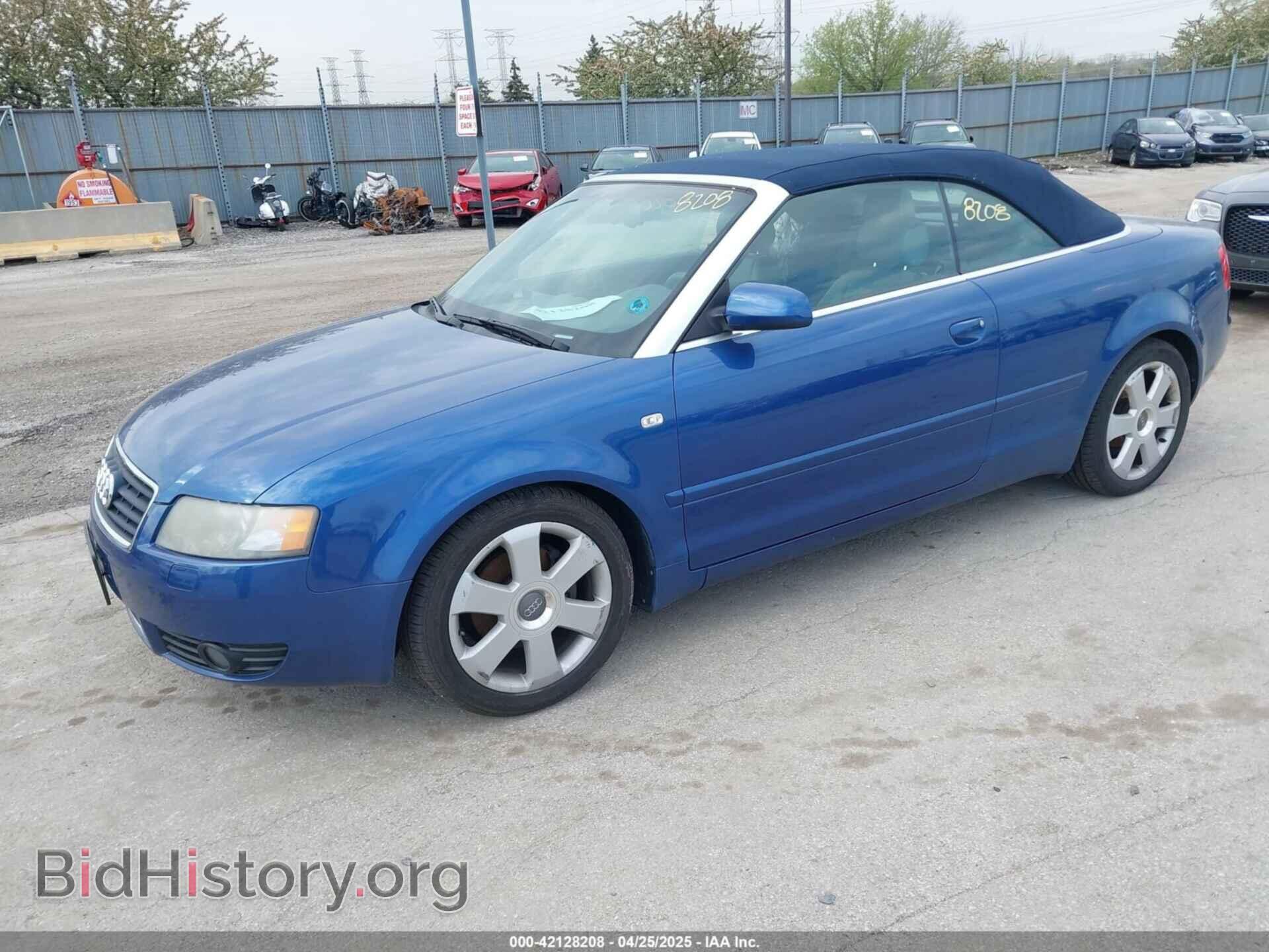 2006 AUDI A4 - VIN: WAUAC48H96K002045 - Фото 2