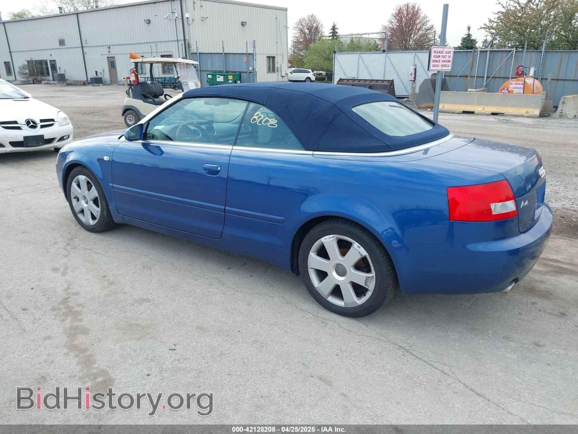 2006 AUDI A4 - VIN: WAUAC48H96K002045 - Фото 3
