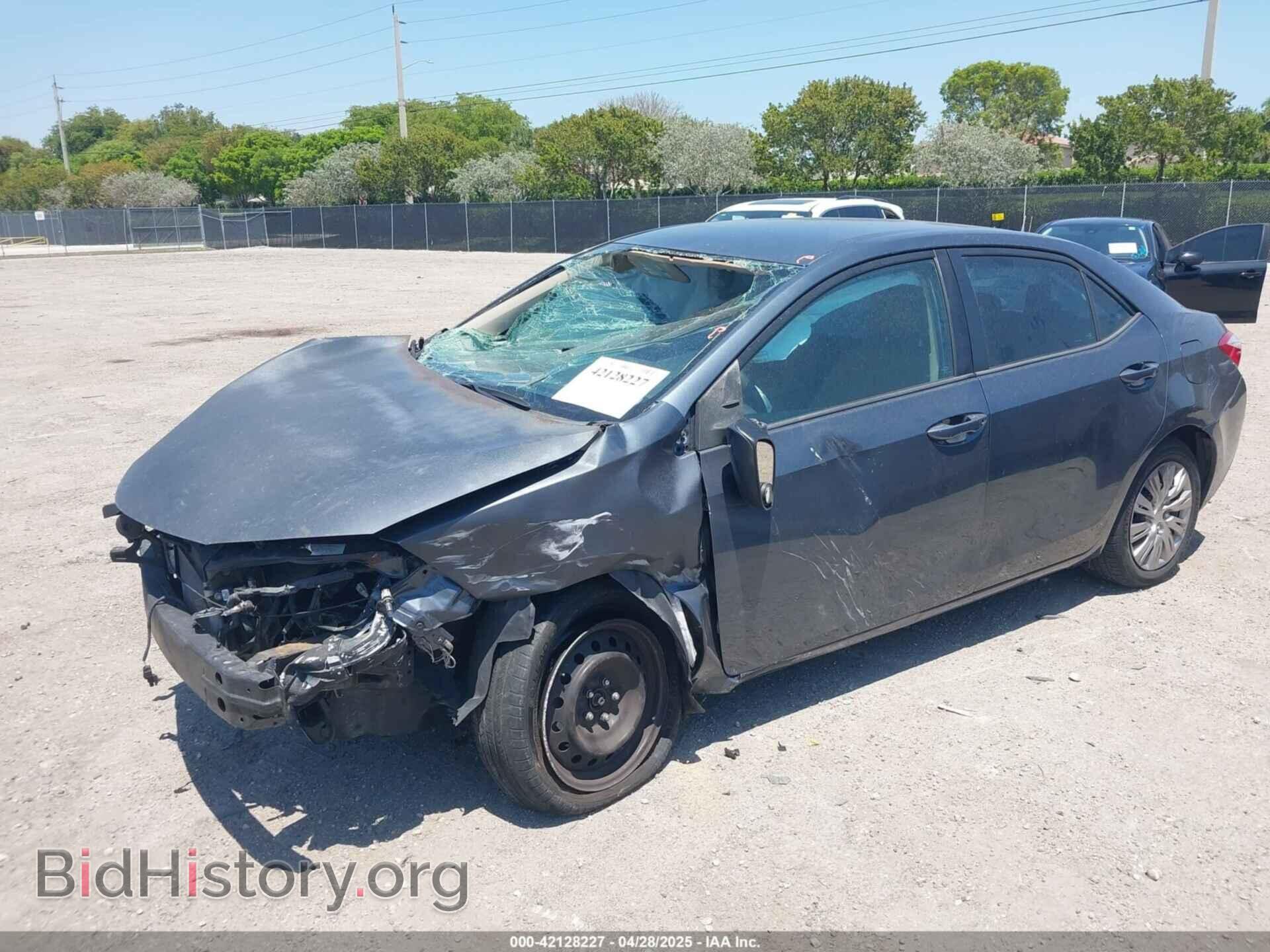 2015 TOYOTA COROLLA - VIN: 2T1BURHEXFC449900 - Фото 2