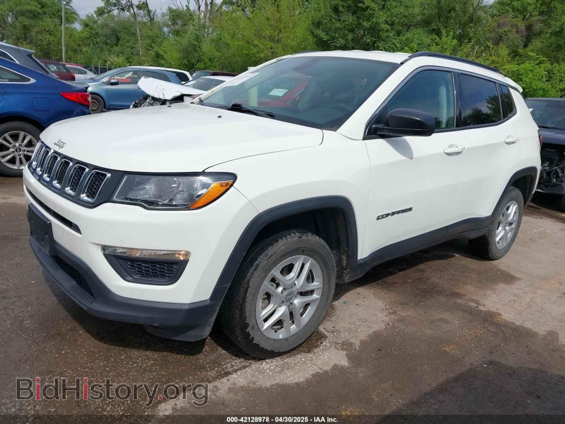 2019 JEEP COMPASS - VIN: 3C4NJDAB7KT629707 - Фото 2