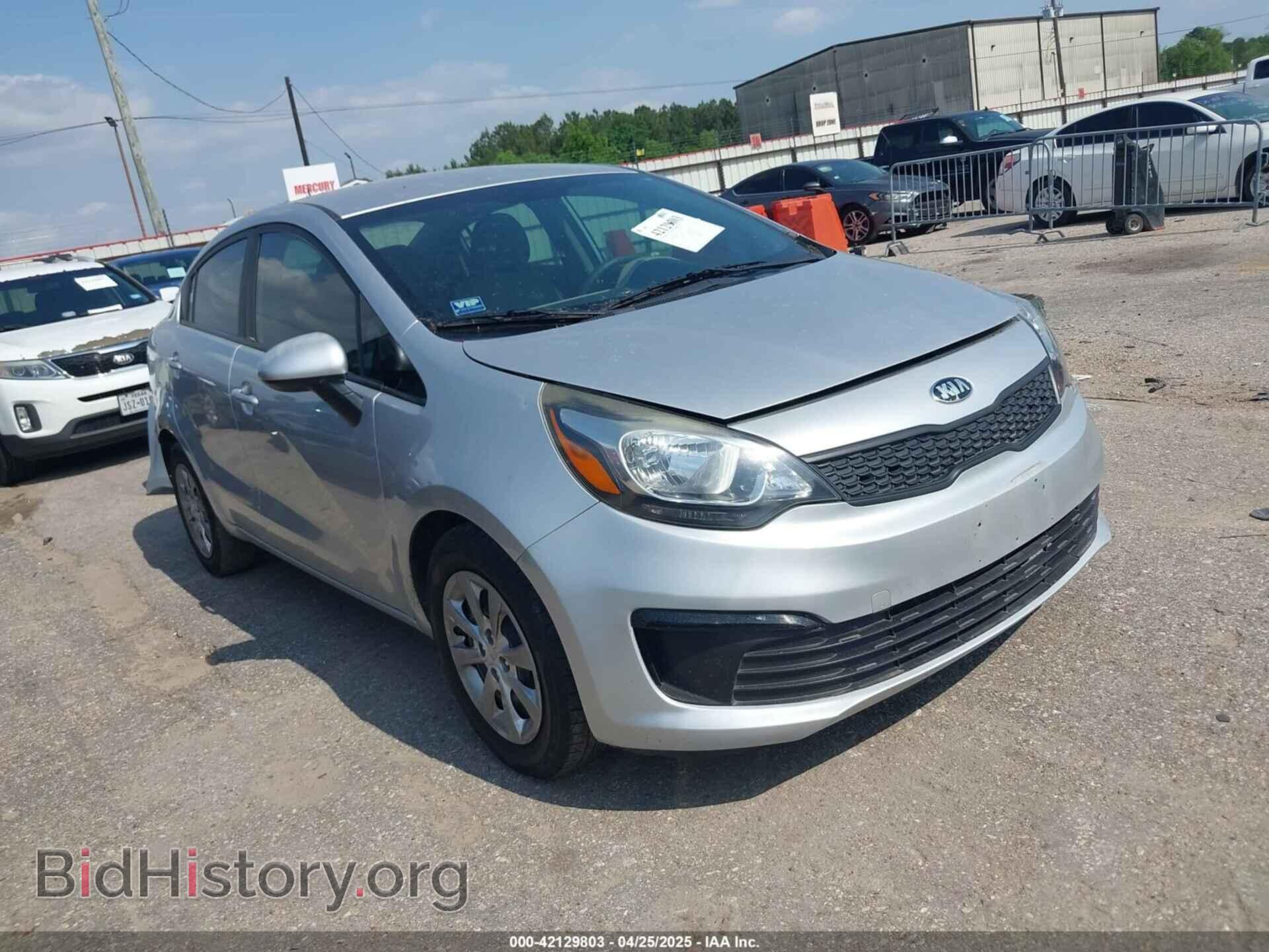Фотография KNADM4A32H6098735 - KIA RIO 2017