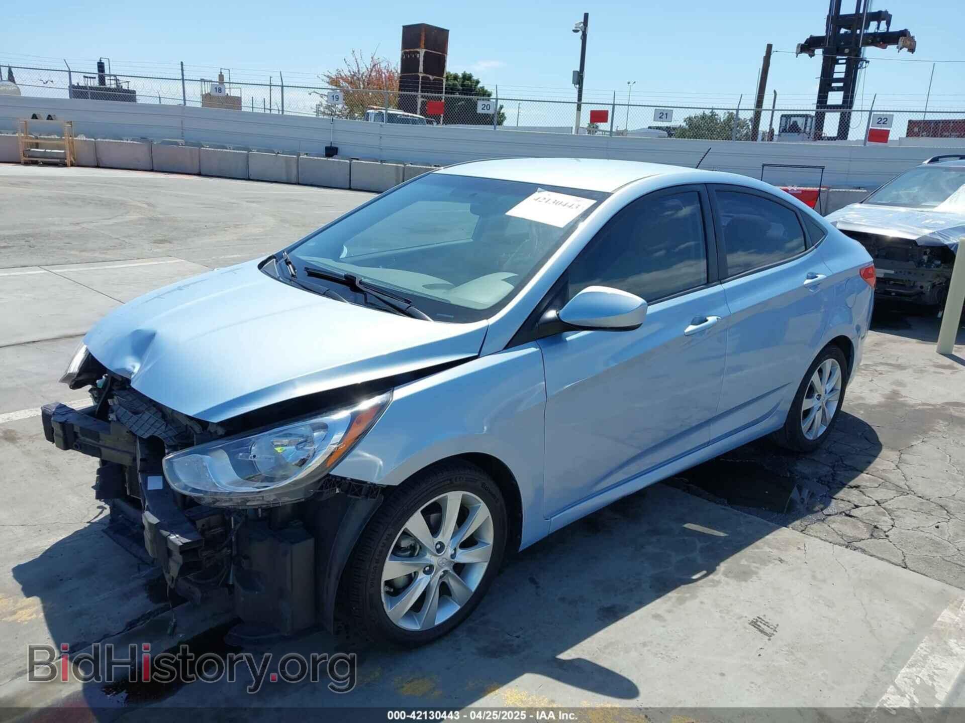 2012 HYUNDAI ACCENT - VIN: KMHCU4AE1CU057299 - Фото 2