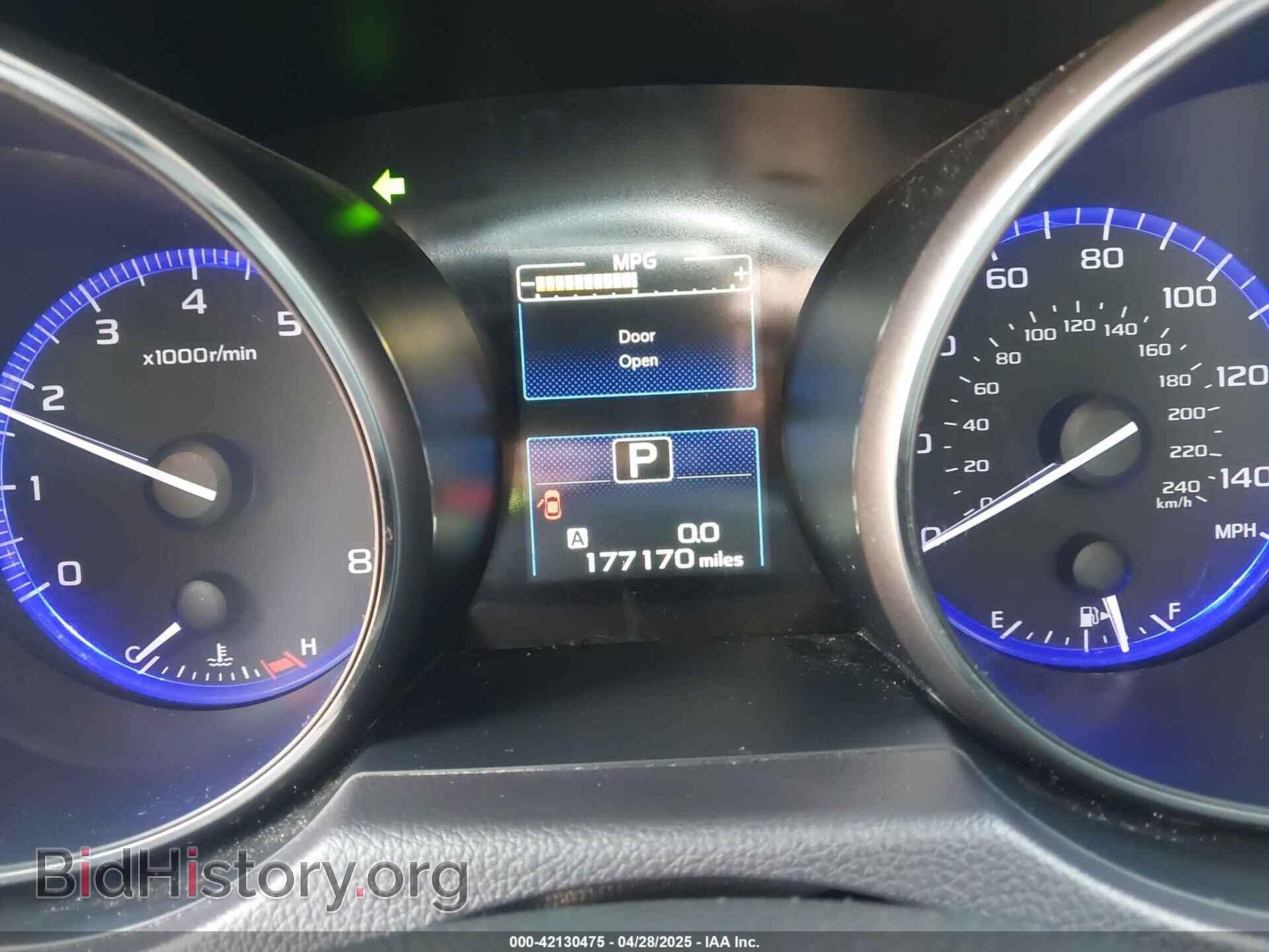 2016 SUBARU OUTBACK - VIN: 4S4BSBJC9G3241101 - Фото 7