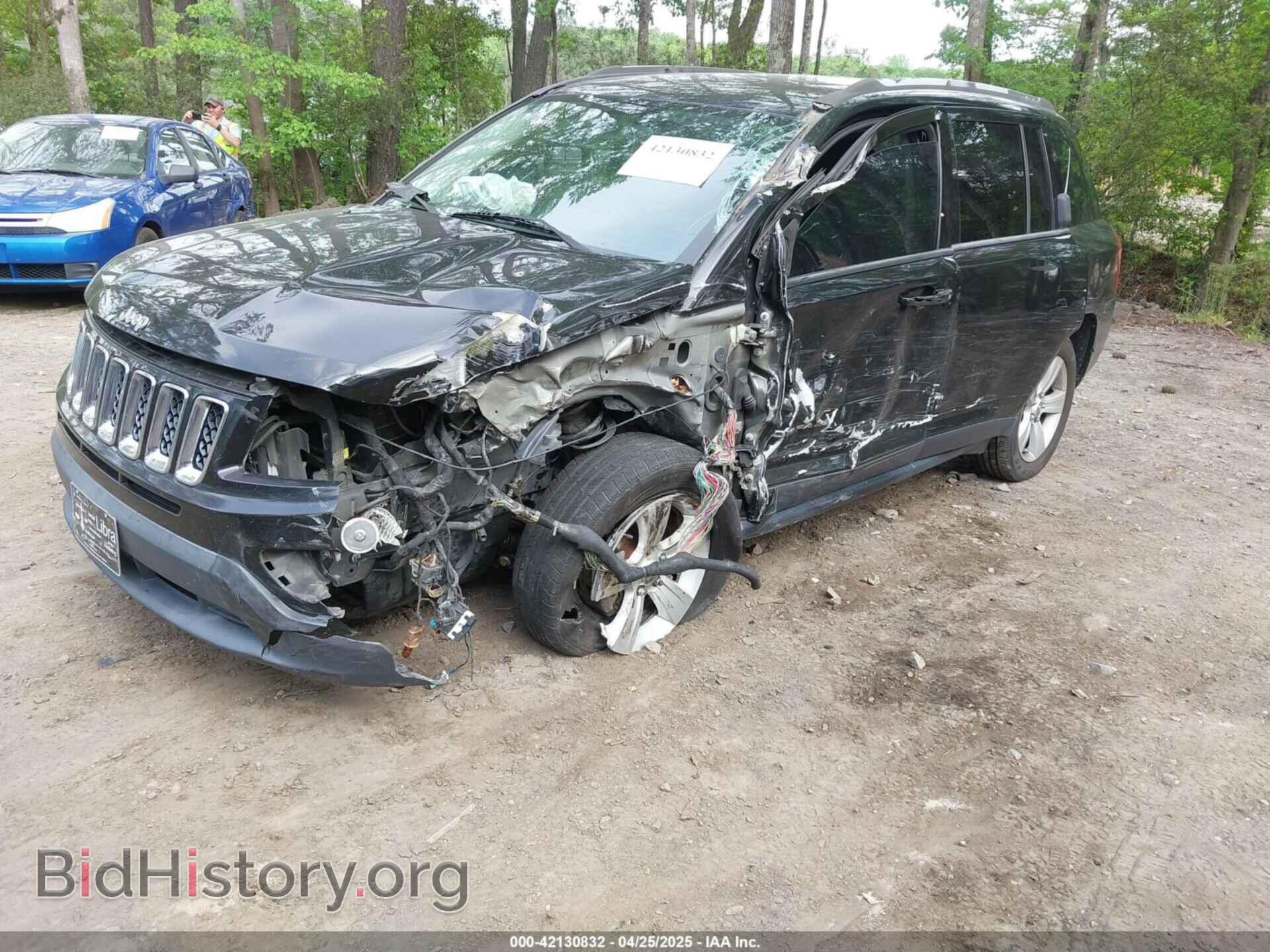 2016 JEEP COMPASS - VIN: 1C4NJCBA5GD742875 - Фото 2