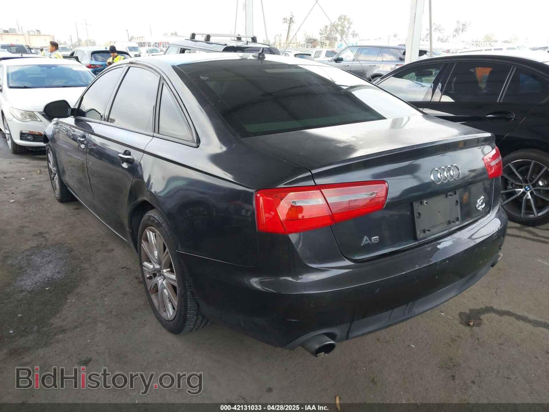 2014 AUDI A6 - VIN: WAUGFAFC7EN025053 - Фото 3