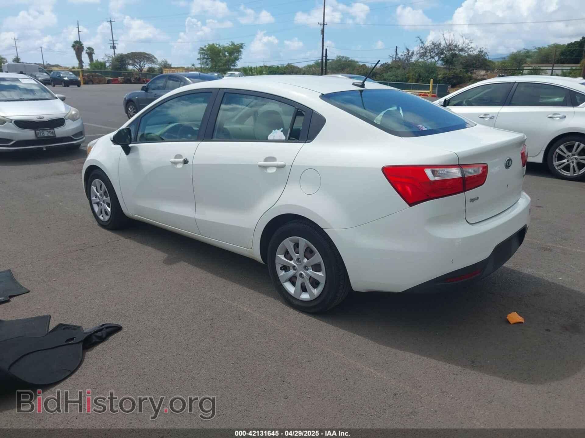 2013 KIA RIO - VIN: KNADM4A31D6121433 - Фото 3