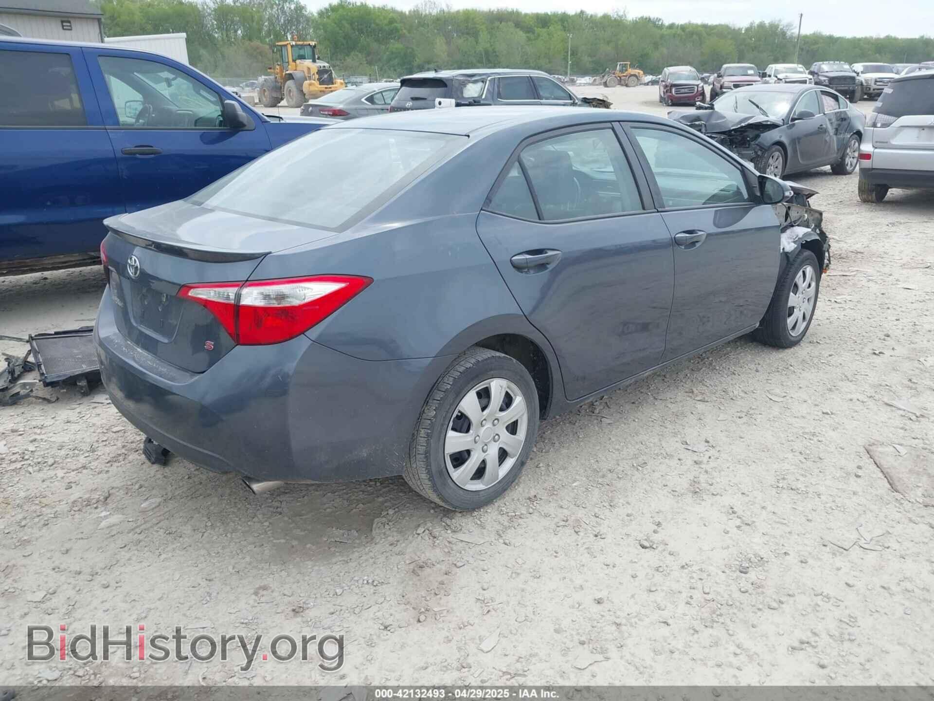 2014 TOYOTA COROLLA - VIN: 2T1BURHE5EC005077 - Фото 4