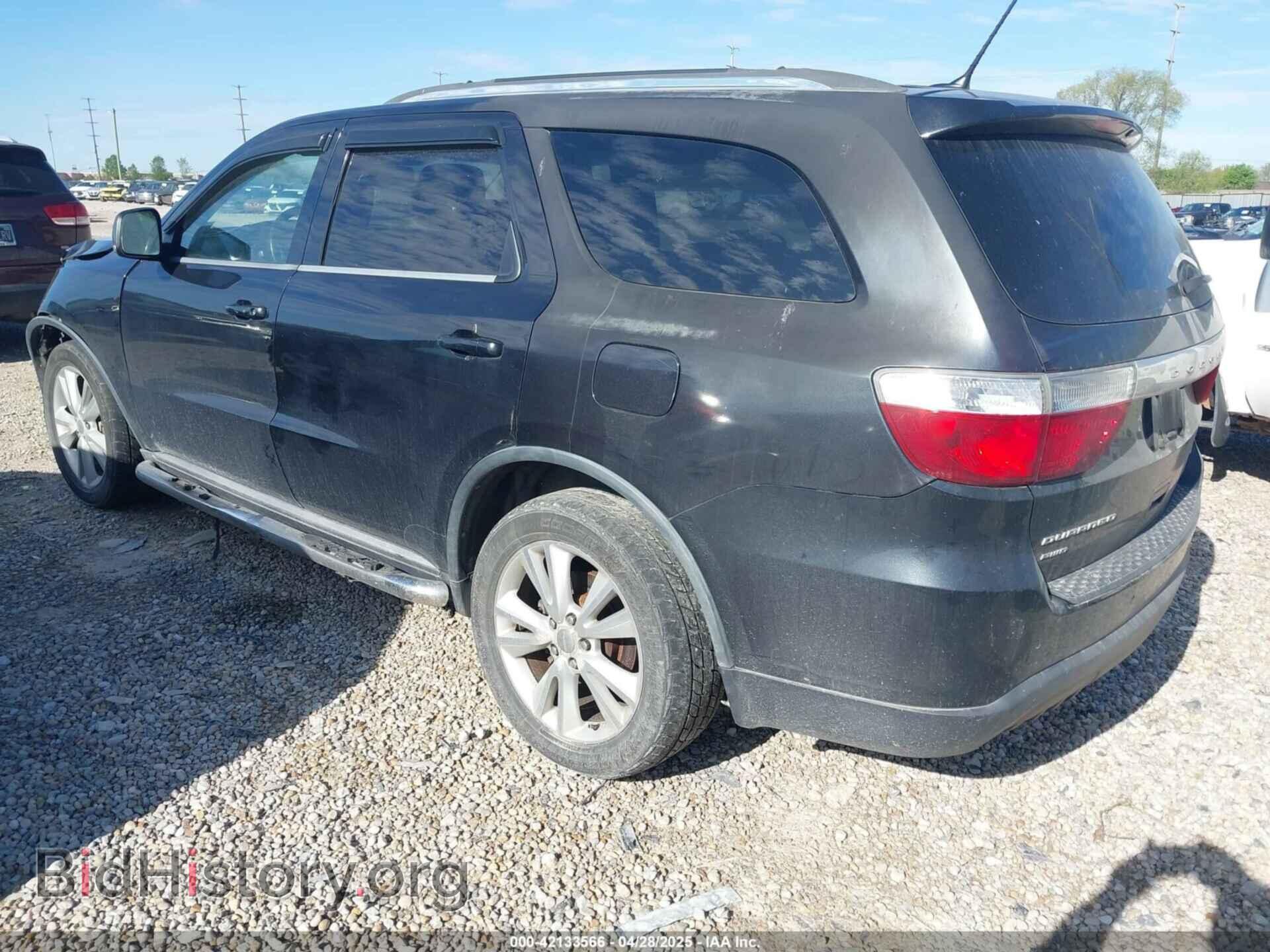 2012 DODGE DURANGO - VIN: 1C4RDJDG7CC309153 - Photo 3