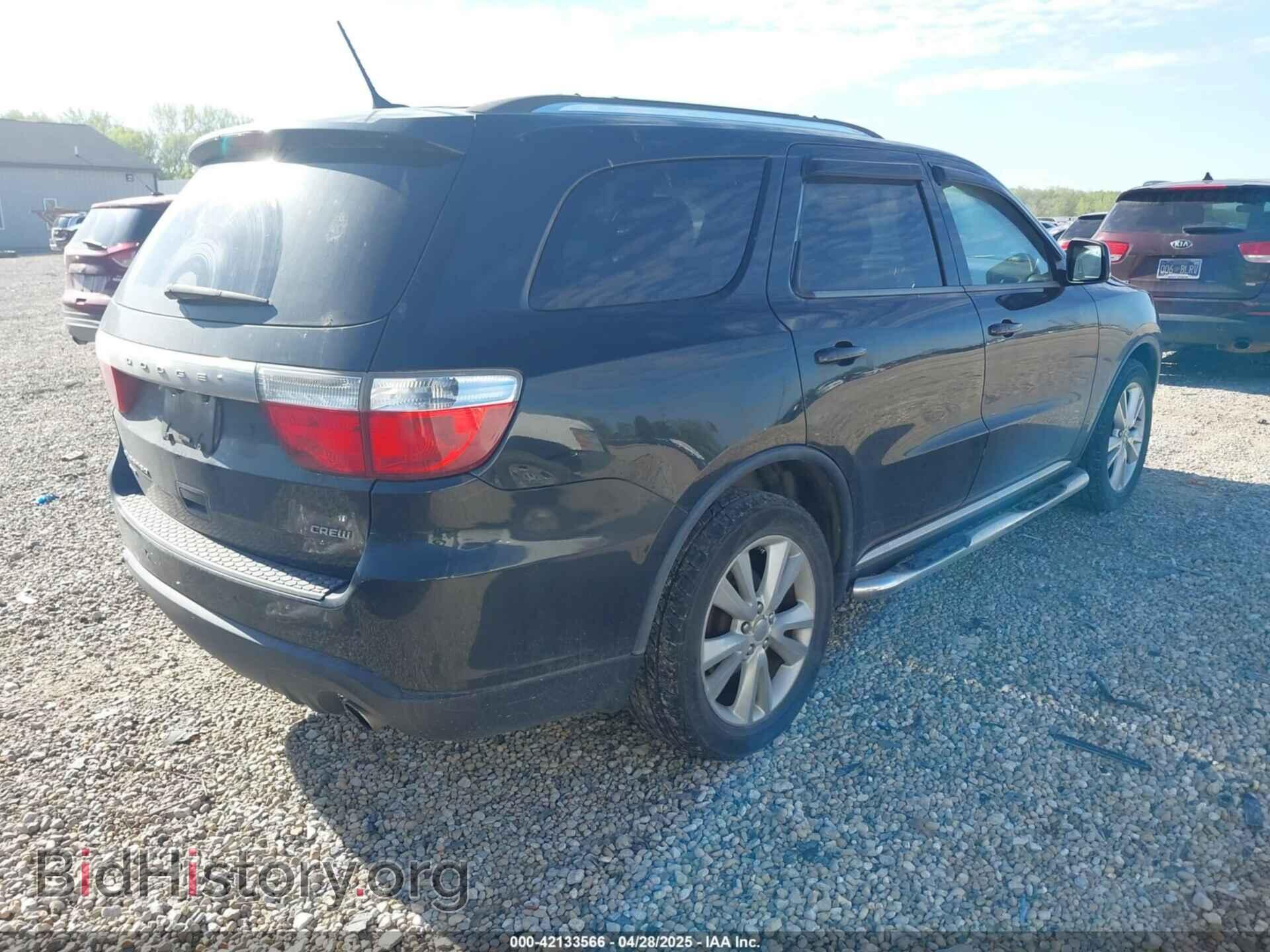 2012 DODGE DURANGO - VIN: 1C4RDJDG7CC309153 - Photo 4