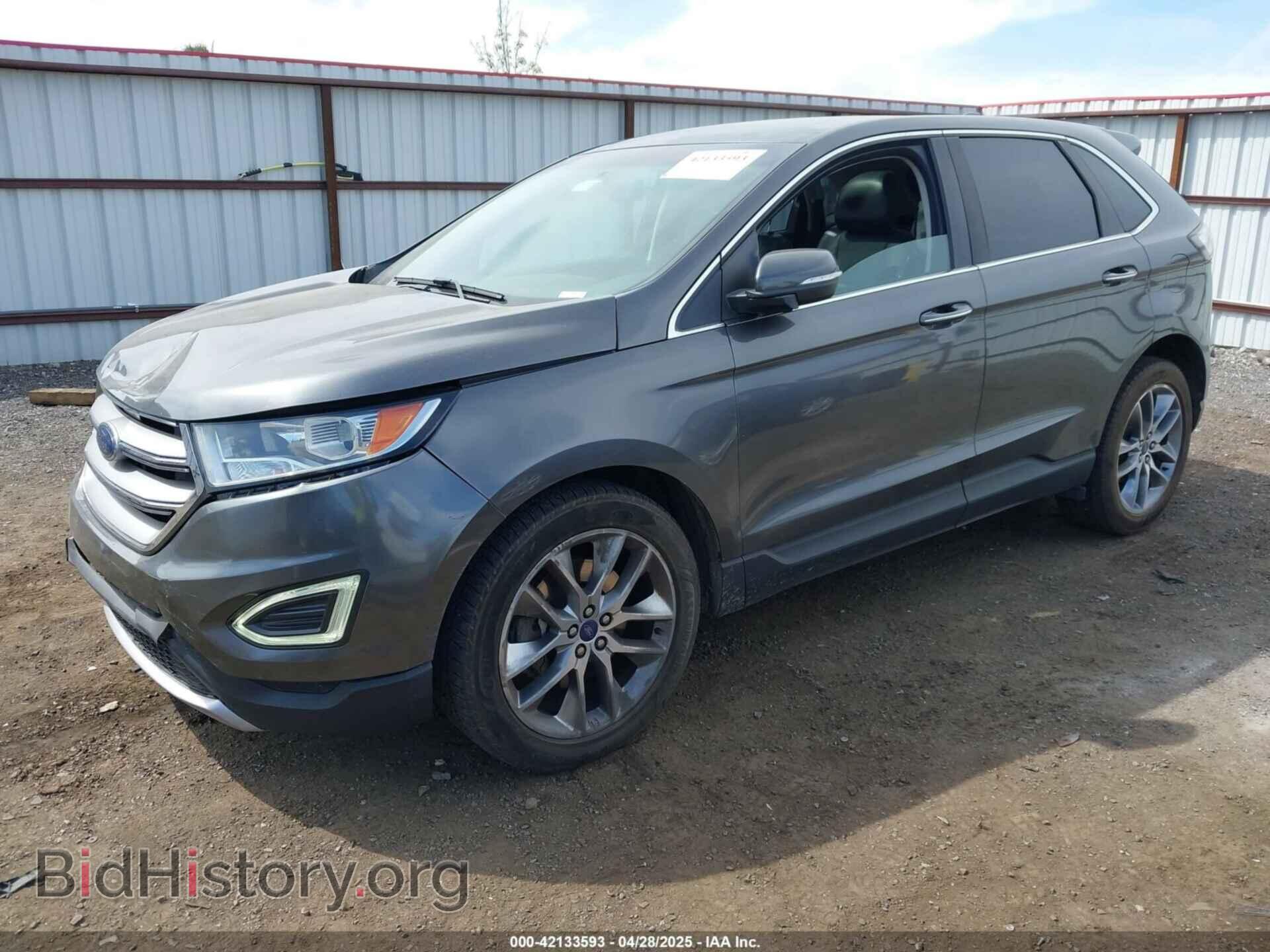 2015 FORD EDGE - VIN: 2FMTK4K84FBB55123 - Photo 2