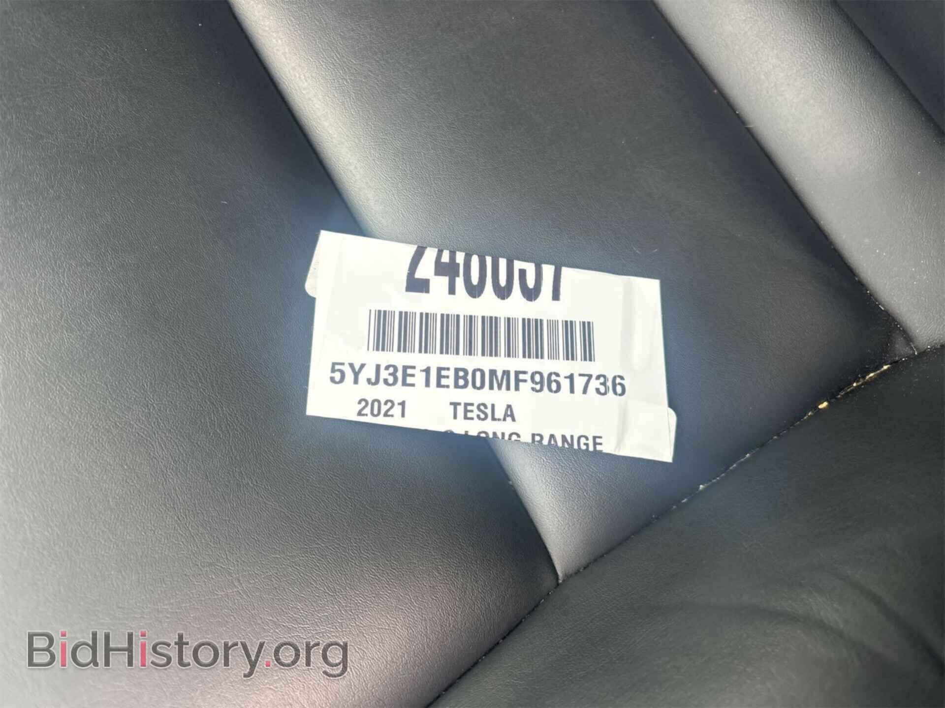 2021 TESLA MODEL 3 - VIN: 5YJ3E1EB0MF961736 - Photo 3