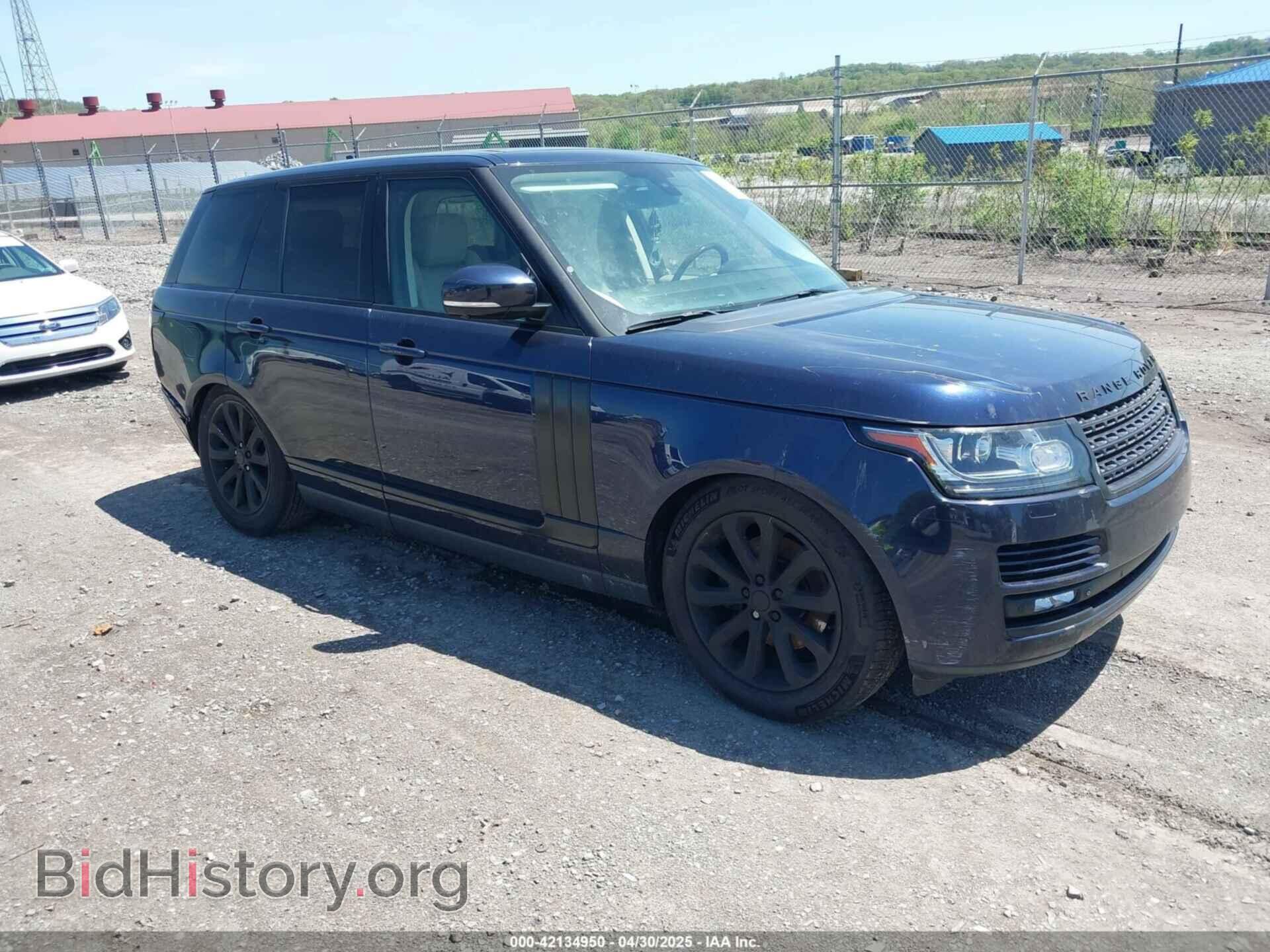 Photo SALGS2VF3FA217507 - LAND ROVER RANGE ROVER 2015