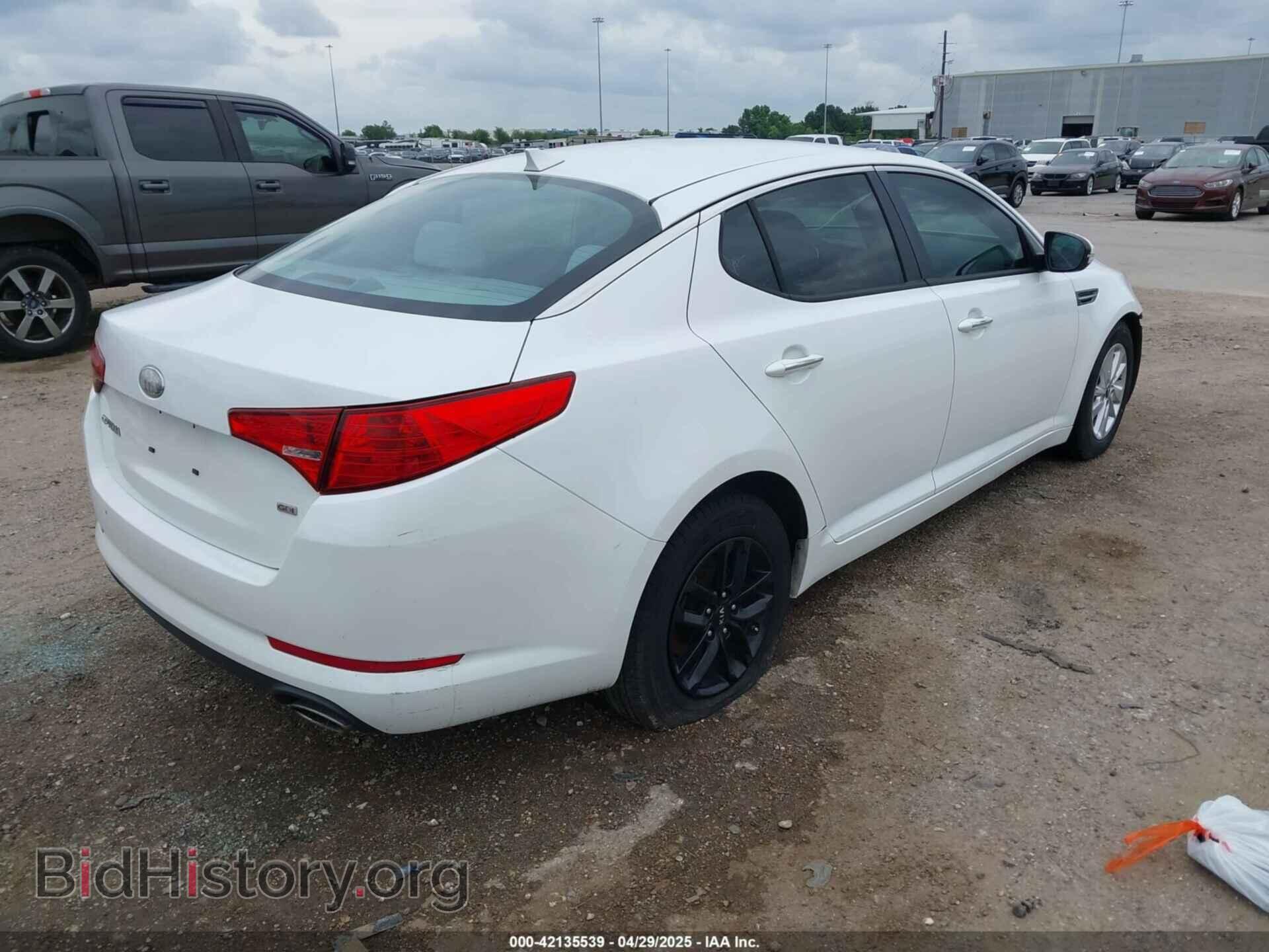 2013 KIA OPTIMA - VIN: KNAGM4A76D5376410 - Фото 4