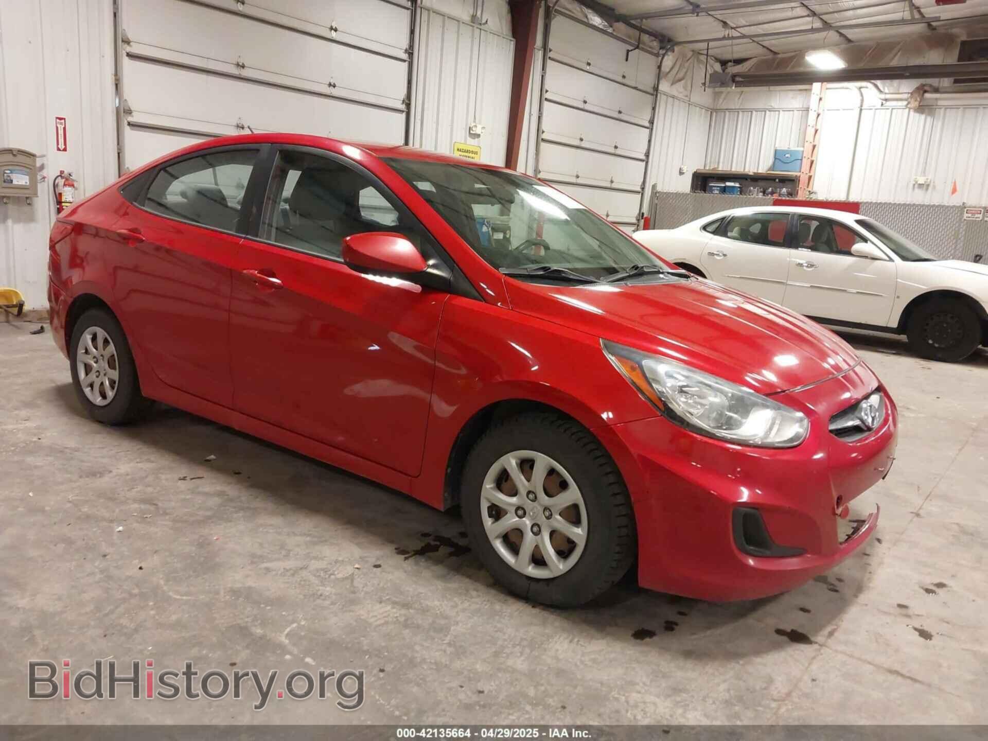 Фотография KMHCT4AE7DU529994 - HYUNDAI ACCENT 2013
