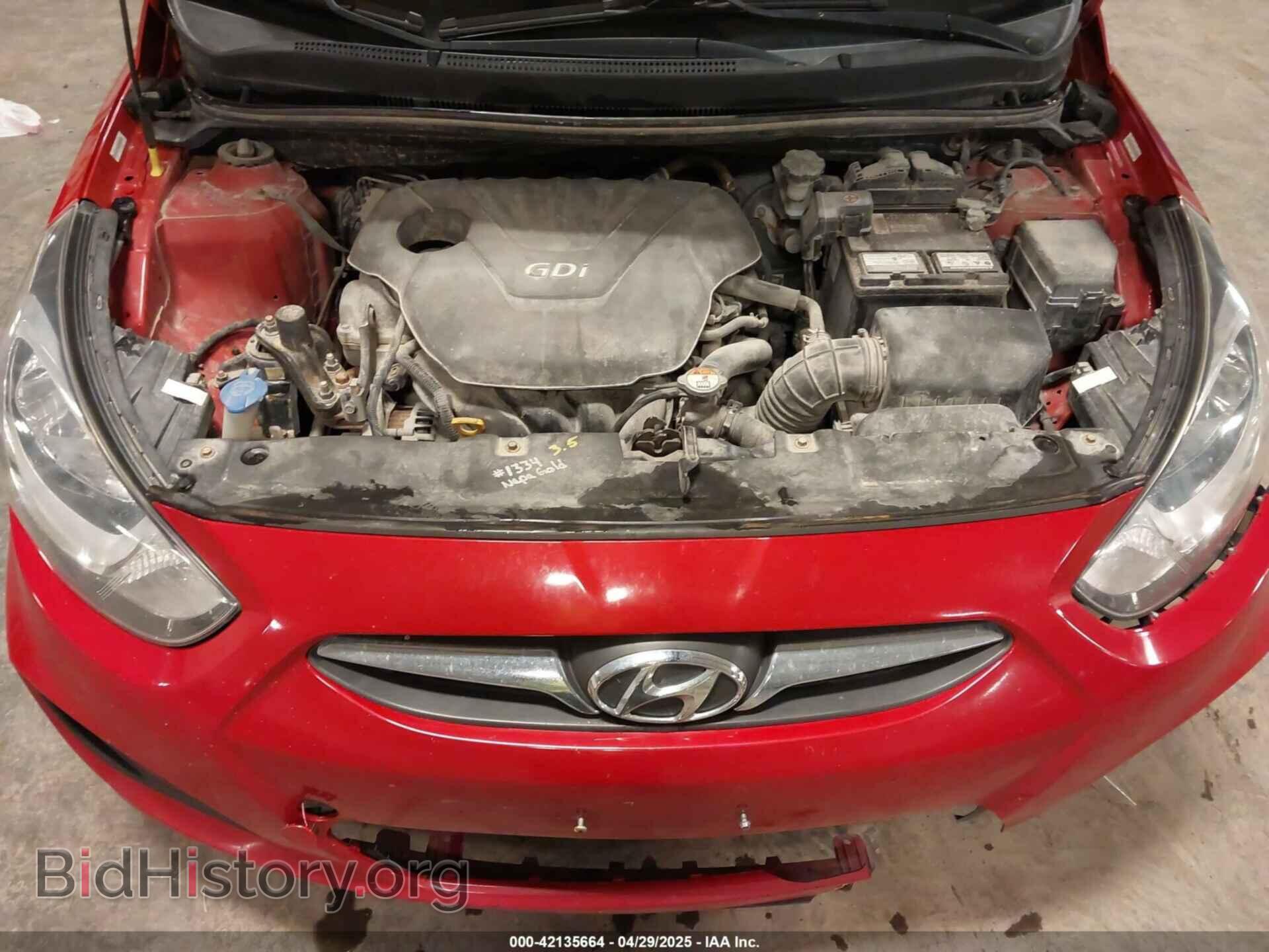 2013 HYUNDAI ACCENT - VIN: KMHCT4AE7DU529994 - Фото 10