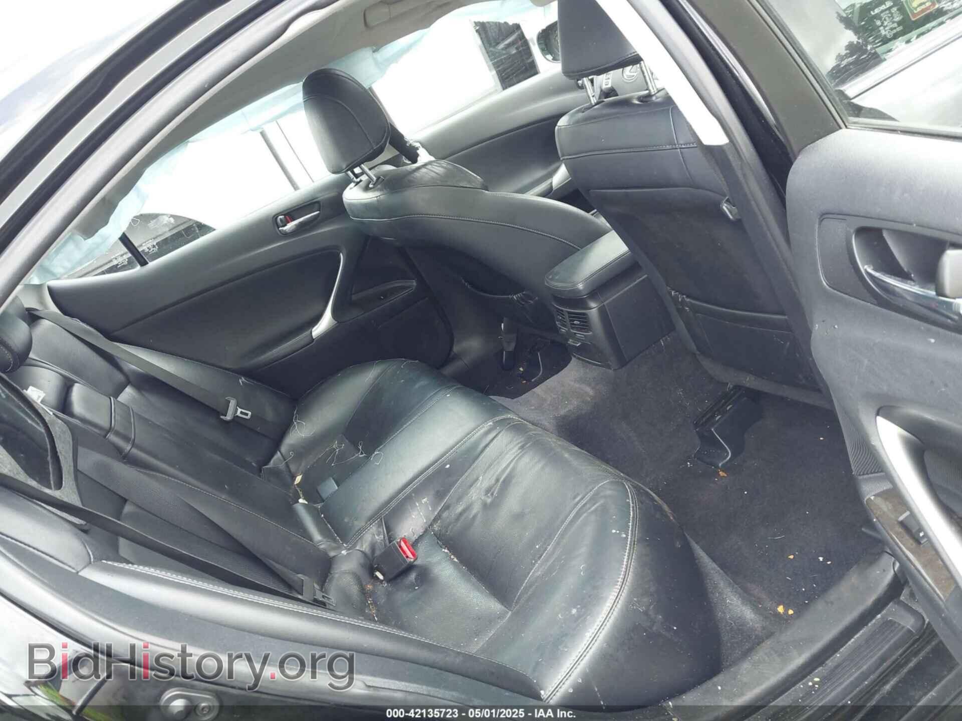 2011 LEXUS IS 250 - VIN: JTHBF5C2XB5148677 - Фото 8