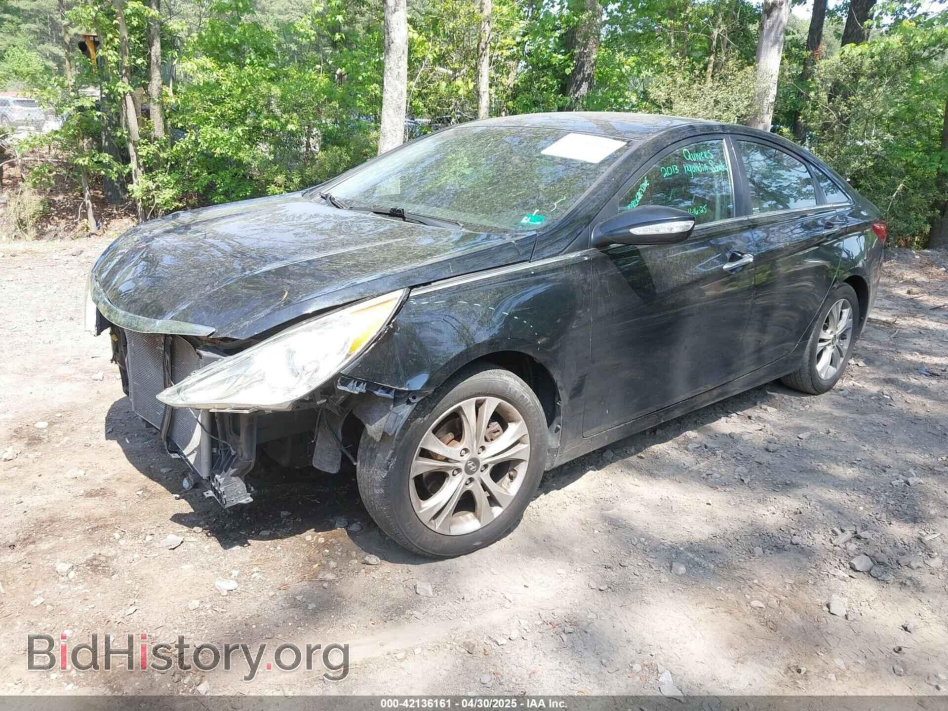 2013 HYUNDAI SONATA - VIN: 5NPEC4AC0DH627481 - Фото 2