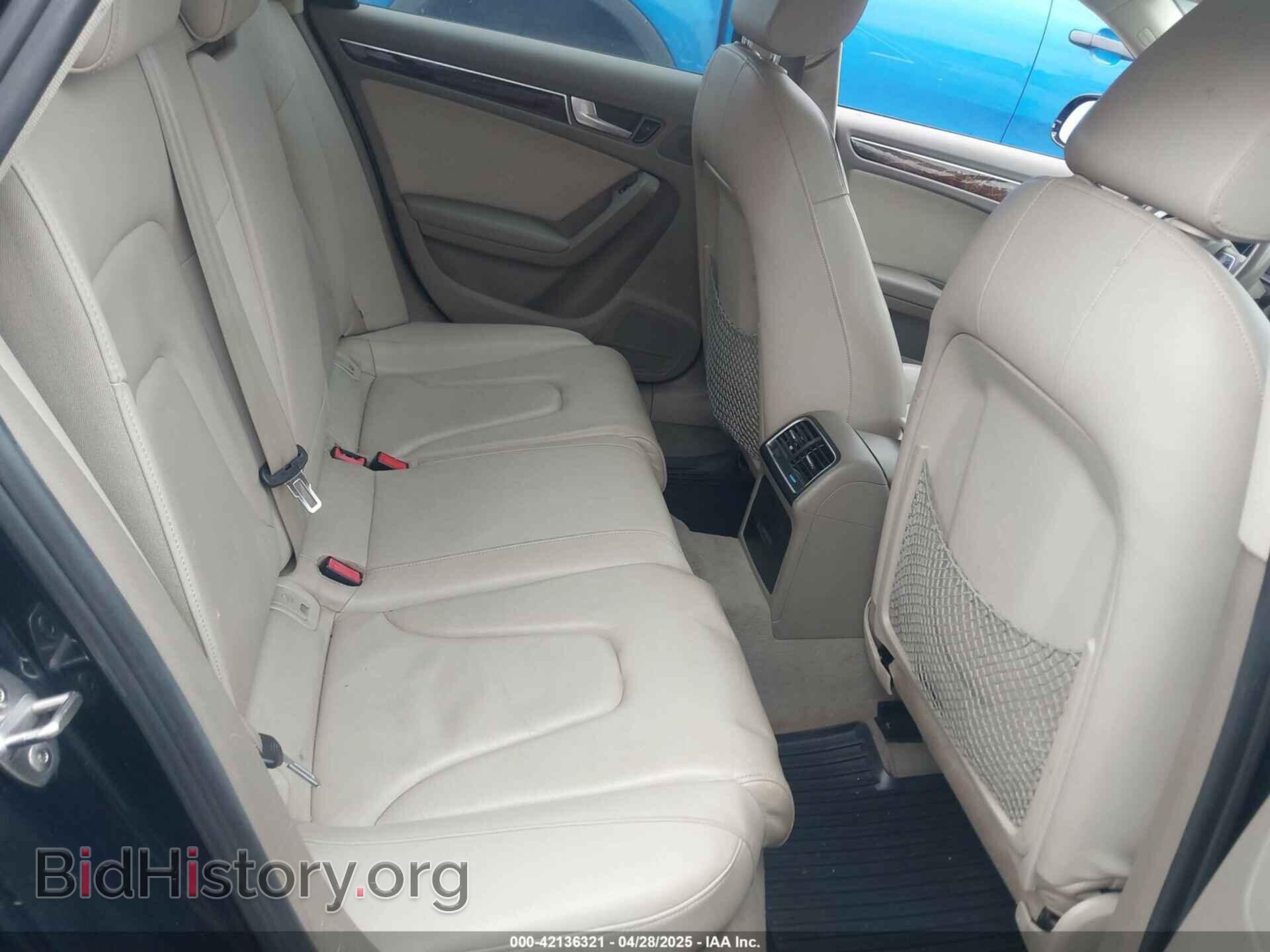 2011 AUDI A4 - VIN: WAUWFAFL5BA050709 - Фото 8