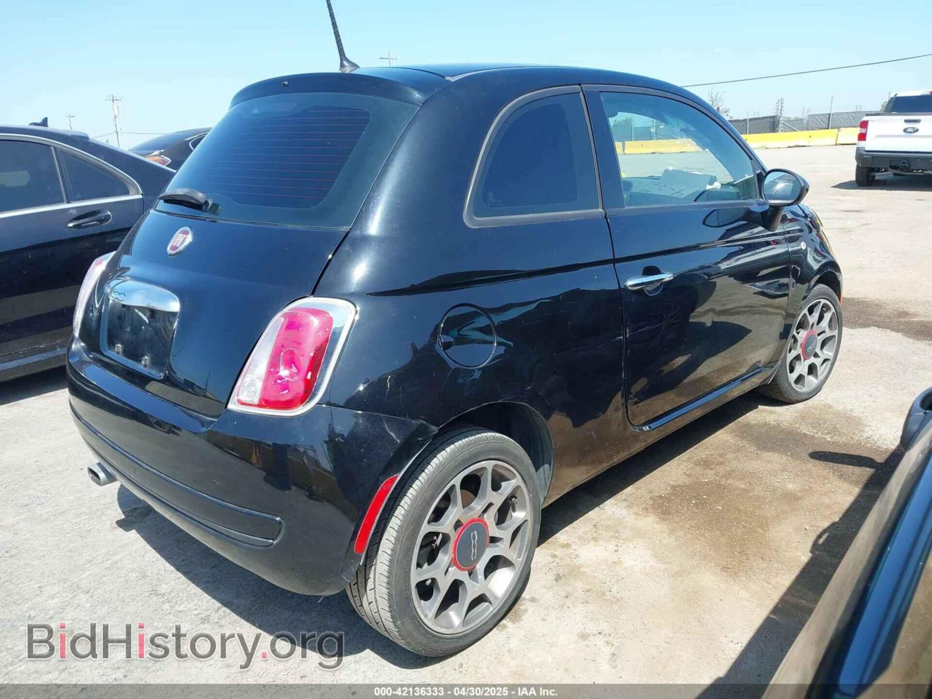 2015 FIAT 500 - VIN: 3C3CFFAR0FT527855 - Photo 4