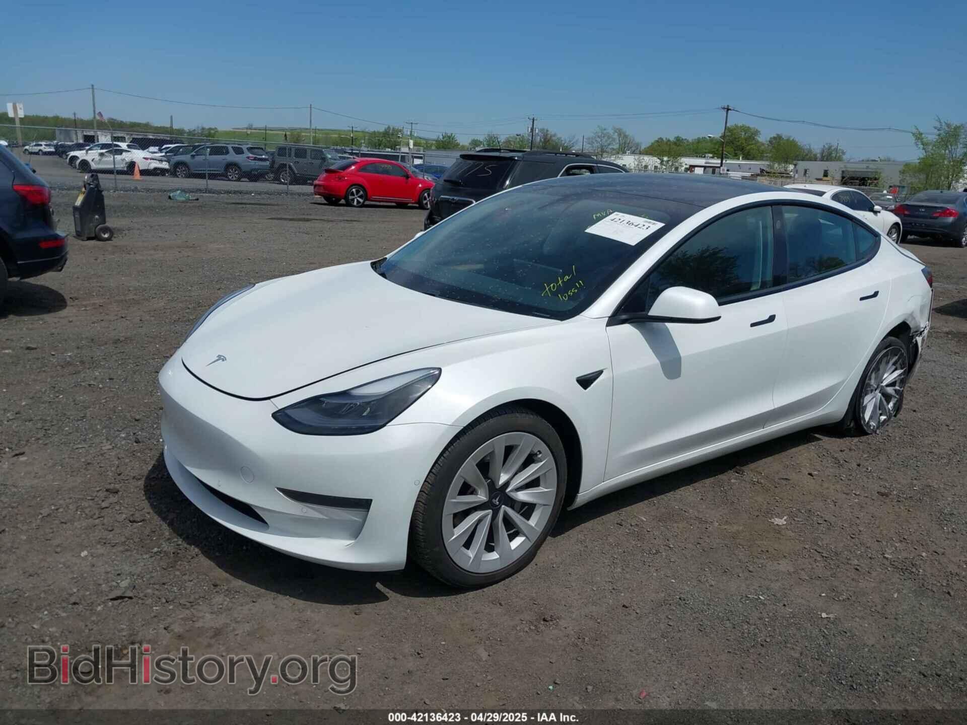 2021 TESLA MODEL 3 - VIN: 5YJ3E1EA2MF063761 - Photo 2