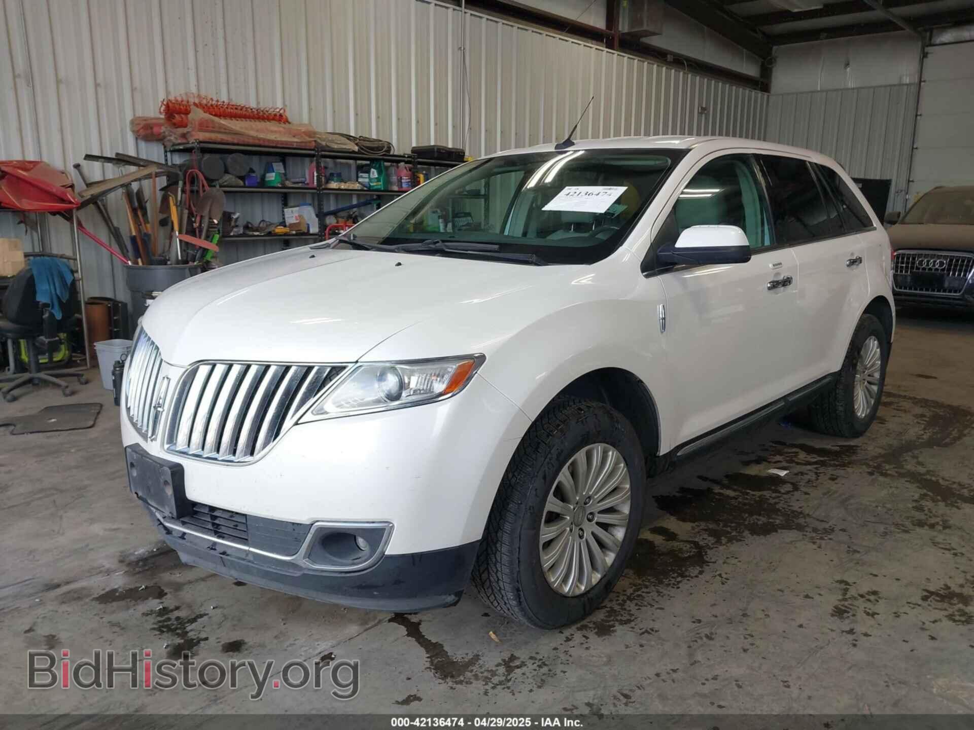 2012 LINCOLN MKX - VIN: 2LMDJ8JK0CBL01108 - Фото 2