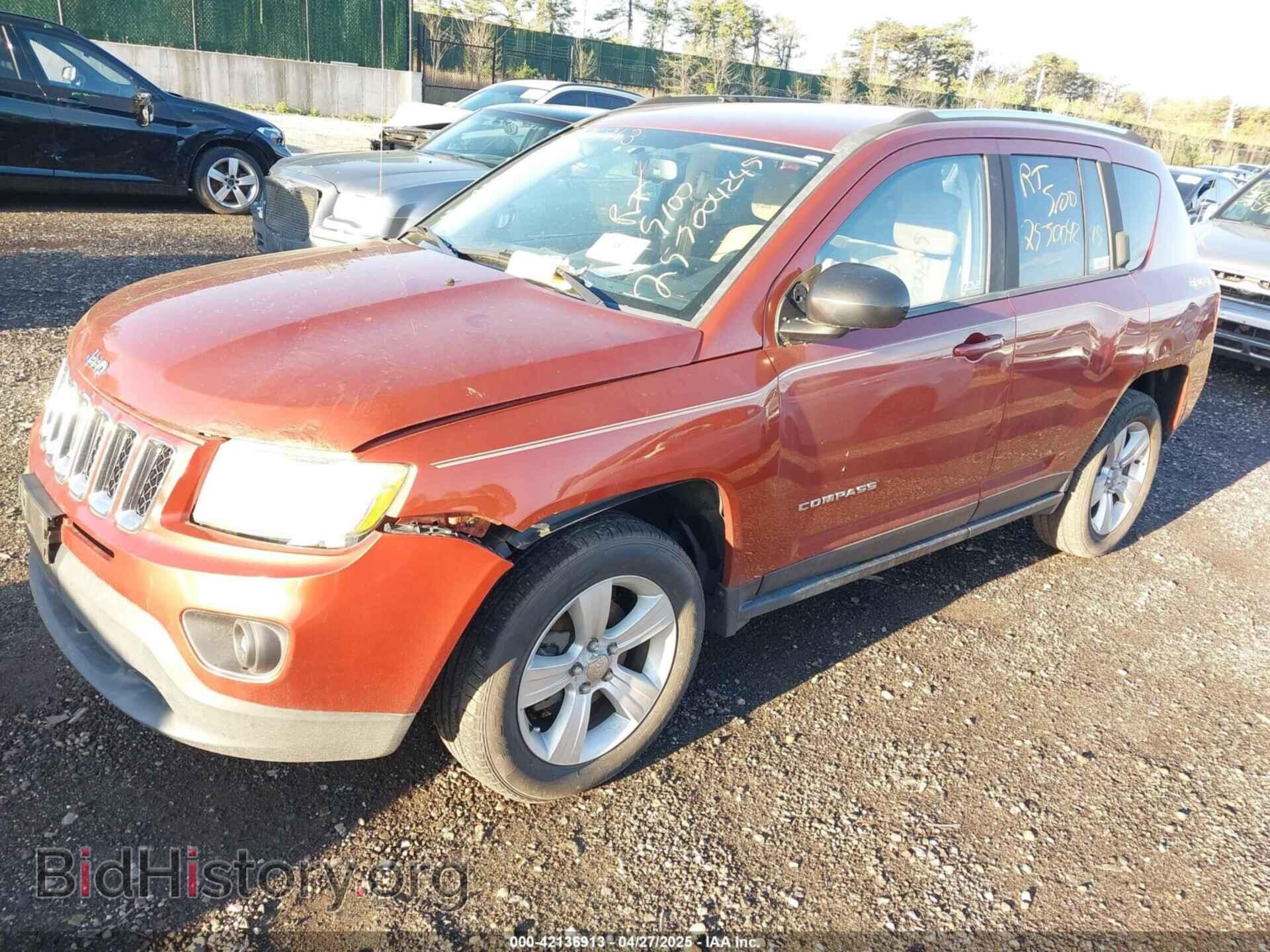 2012 JEEP COMPASS - VIN: 1C4NJDEB8CD567736 - Фото 2