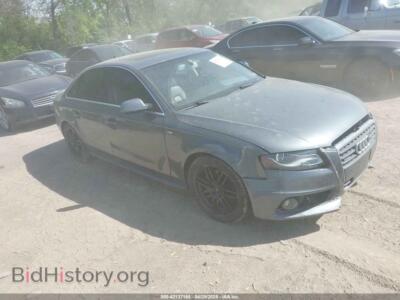 2012 Audi A4 2.0T Premium, gray — VIN WAUFFAFL3CN016553, IAAI