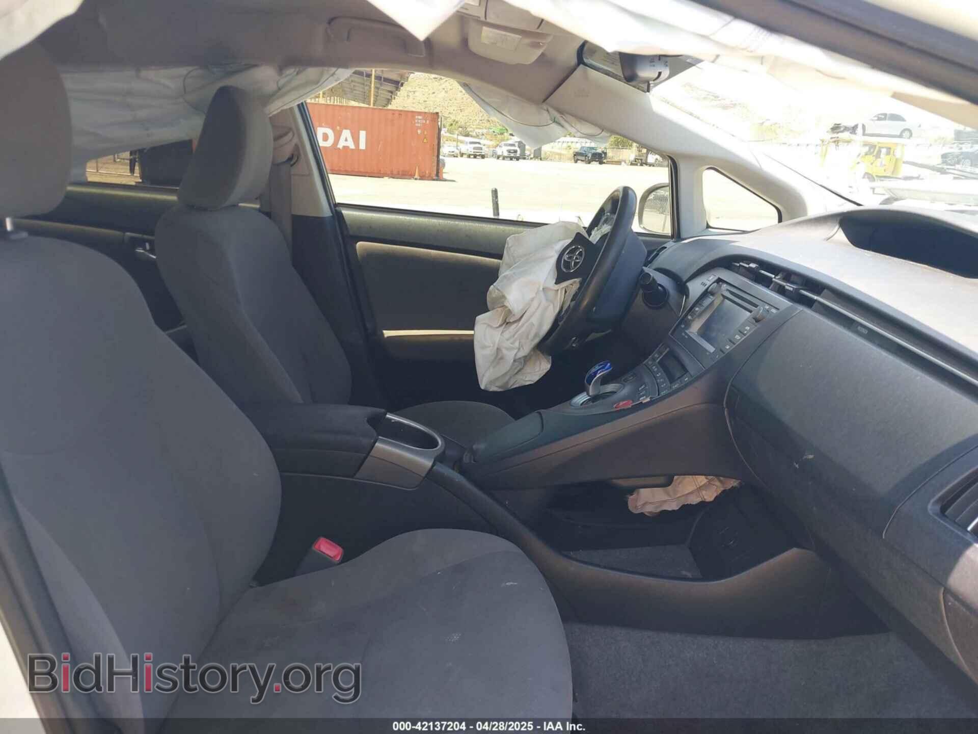 2013 TOYOTA PRIUS - VIN: JTDKN3DU9D5697038 - Фото 5